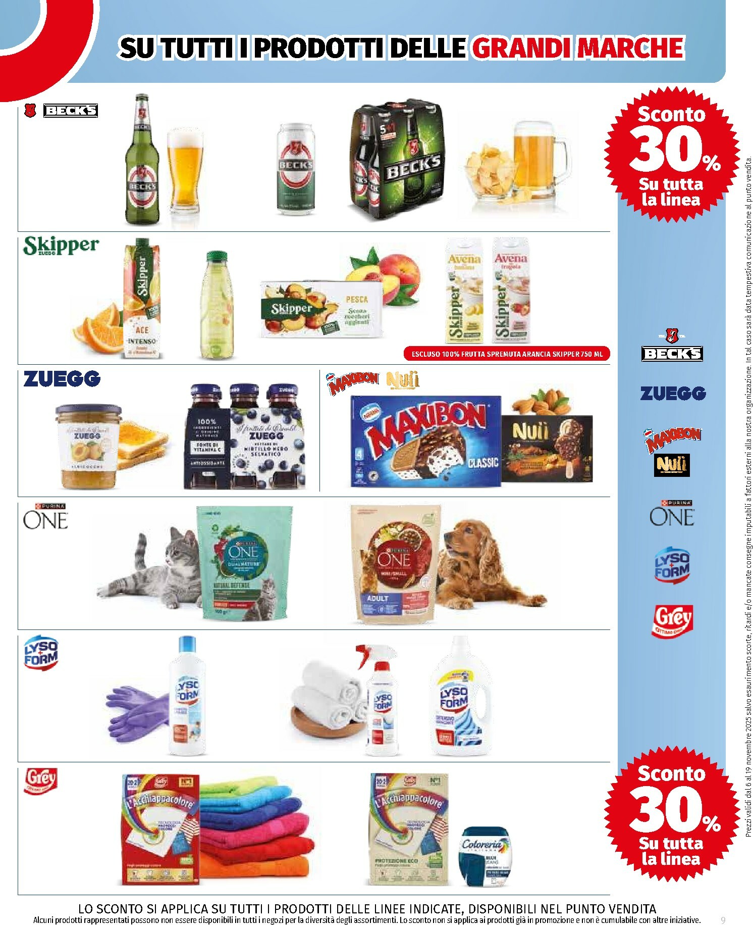 coop - Volantino Coop - Grandi Marche valido dal 06/11 al 19/11 - page: 9