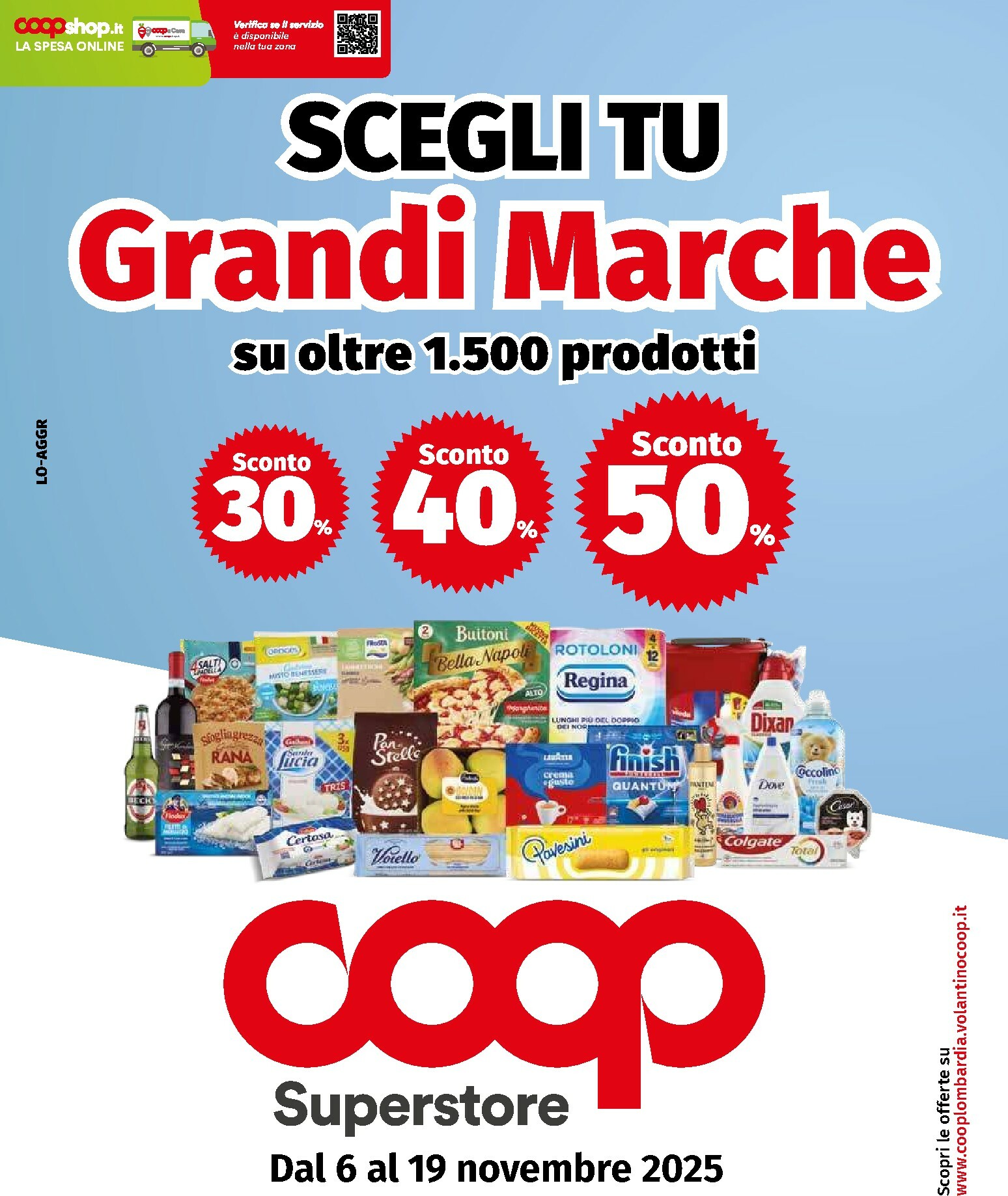 coop - Volantino Coop - Grandi Marche valido dal 06/11 al 19/11 - page: 1