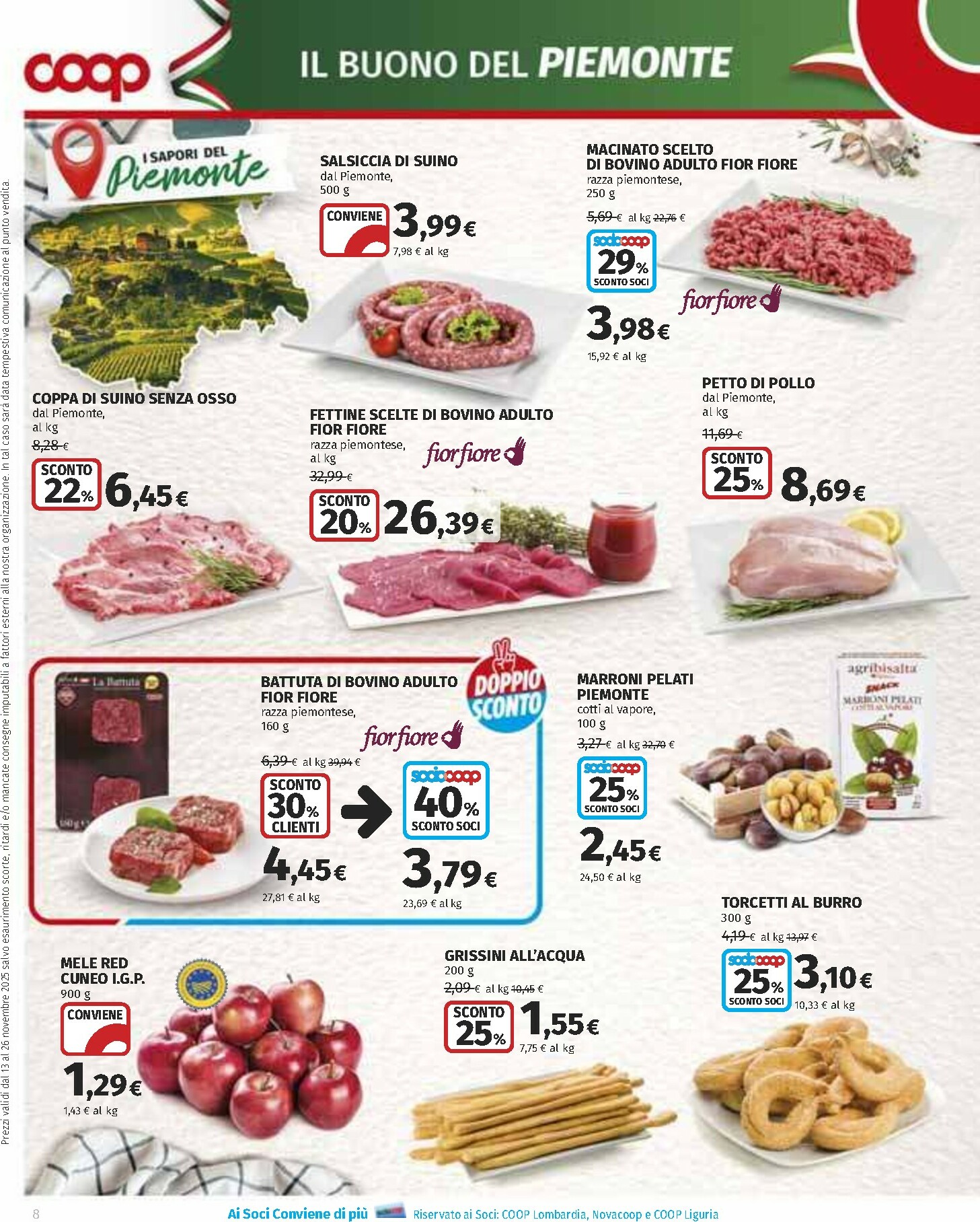 coop - Volantino Coop valido dal 13/11 al 26/11 - page: 8