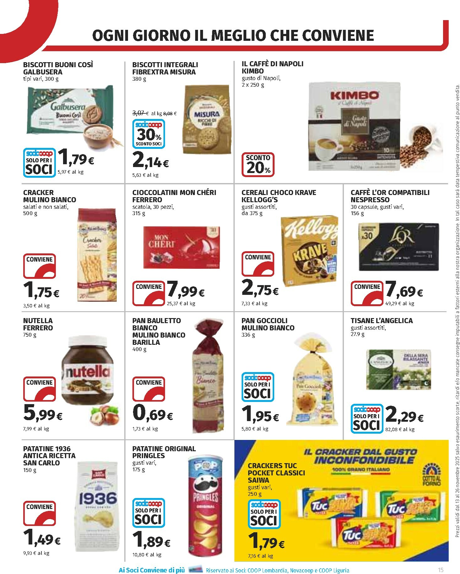 coop - Volantino Coop valido dal 13/11 al 26/11 - page: 15