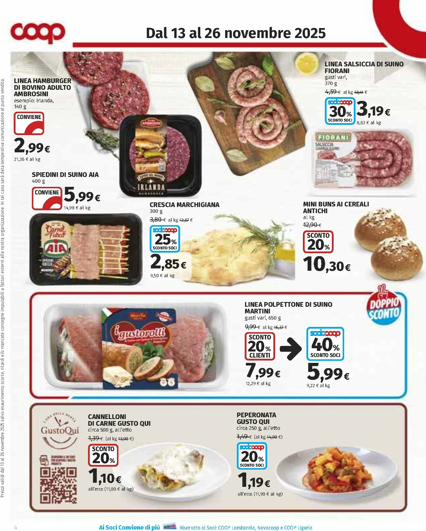 coop - Volantino Coop valido dal 13/11 al 26/11 - page: 4