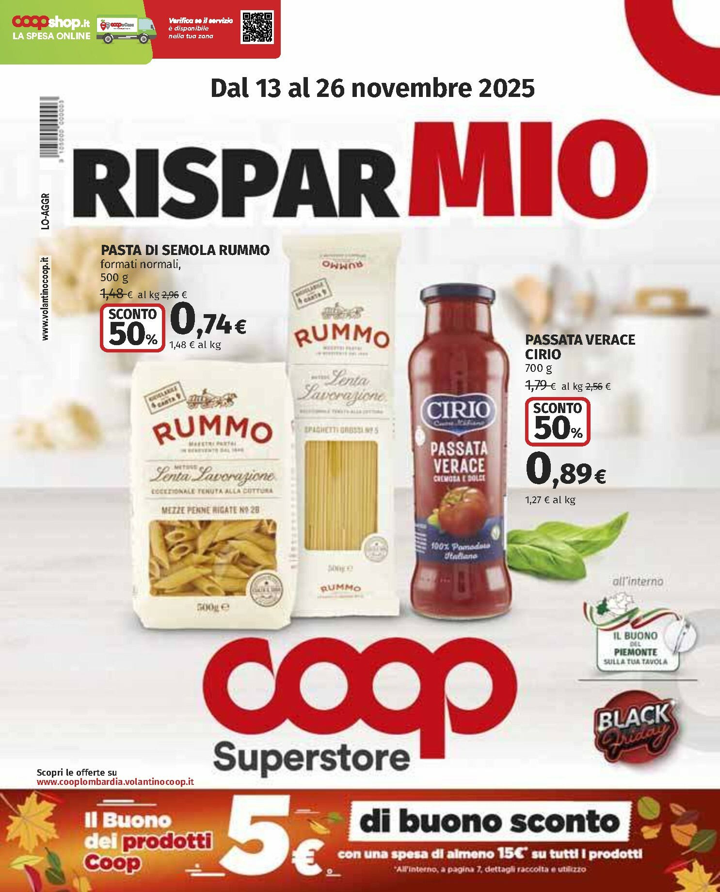 coop - Volantino Coop valido dal 13/11 al 26/11 - page: 1