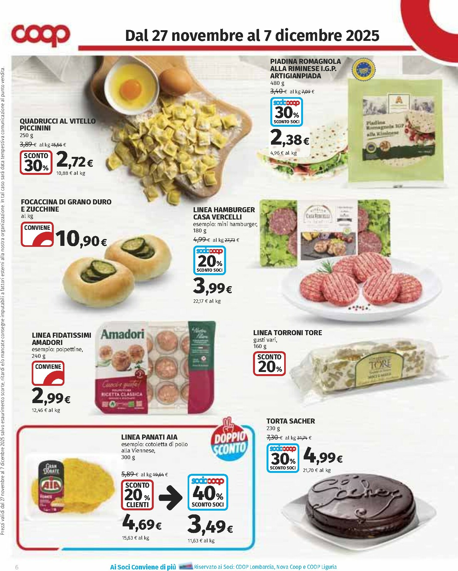 coop - Volantino Coop valido dal 27/11 al 07/12 - page: 6