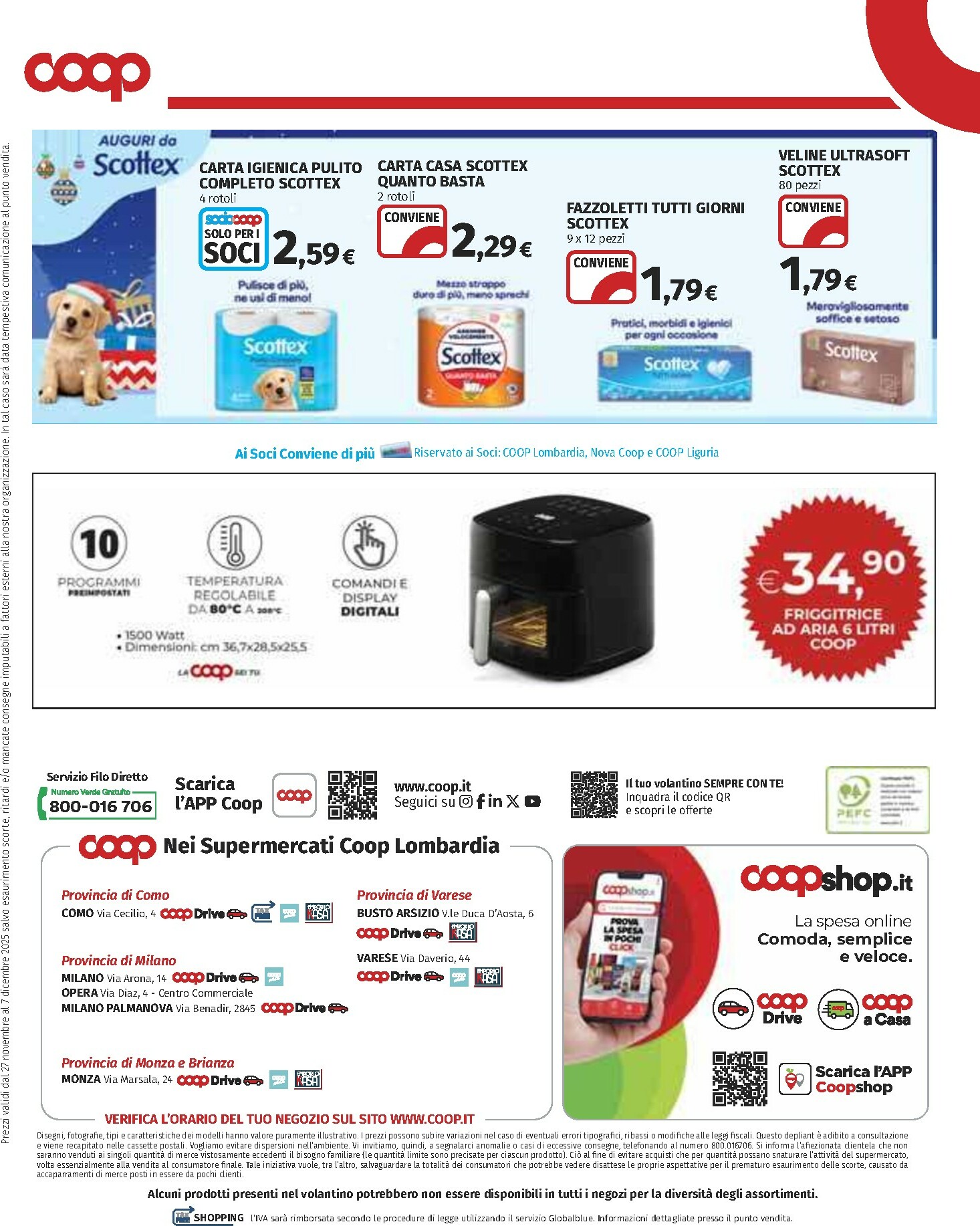 coop - Volantino Coop valido dal 27/11 al 07/12 - page: 34