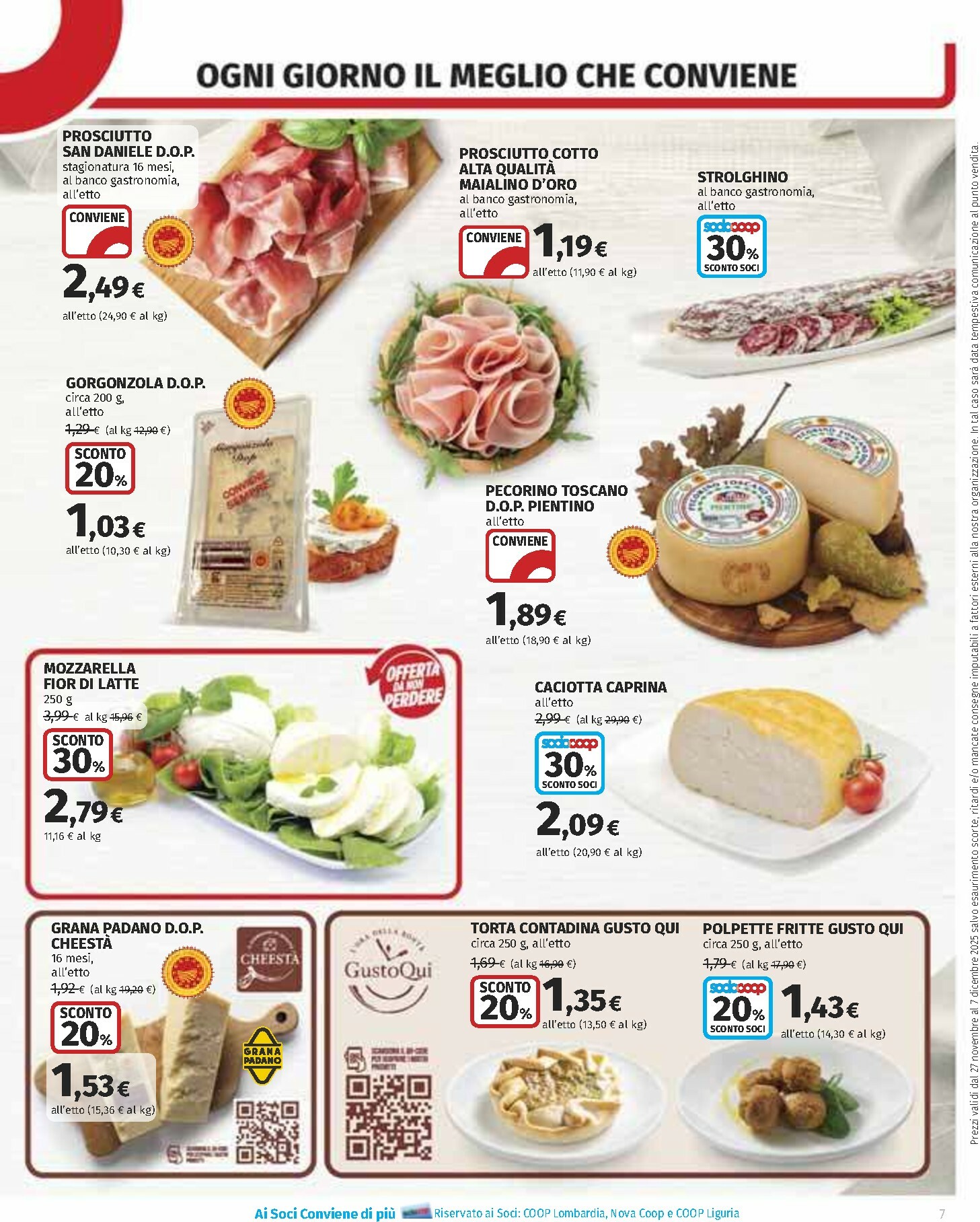 coop - Volantino Coop valido dal 27/11 al 07/12 - page: 7