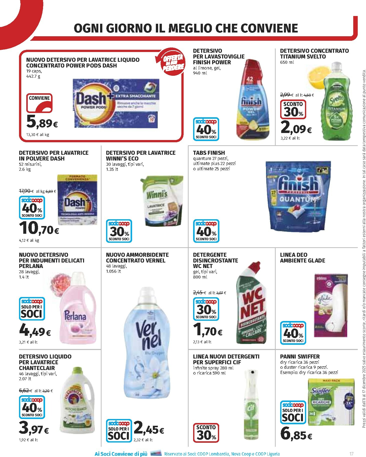coop - Volantino Coop valido dal 08/12 al 17/12 - page: 17