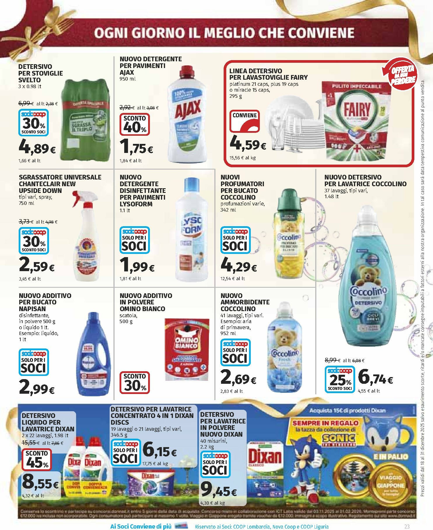 coop - Volantino Coop valido dal 18/12 al 31/12 - page: 23