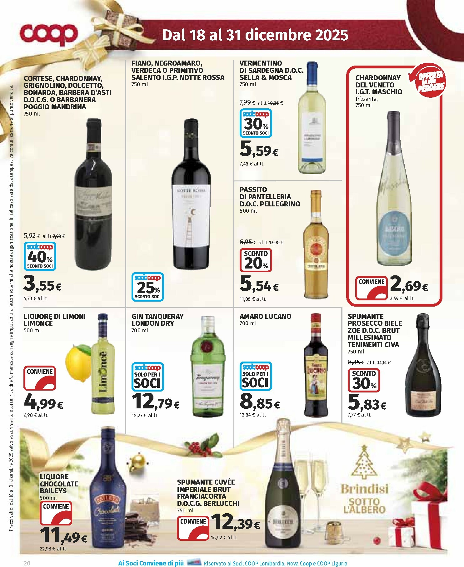 coop - Volantino Coop valido dal 18/12 al 31/12 - page: 20