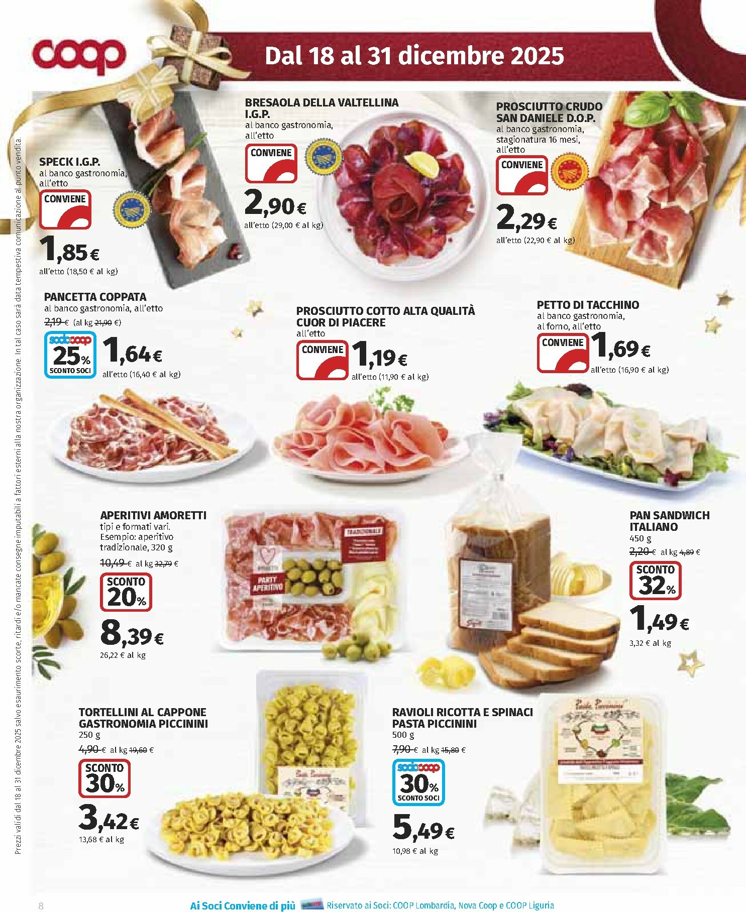 coop - Volantino Coop valido dal 18/12 al 31/12 - page: 8
