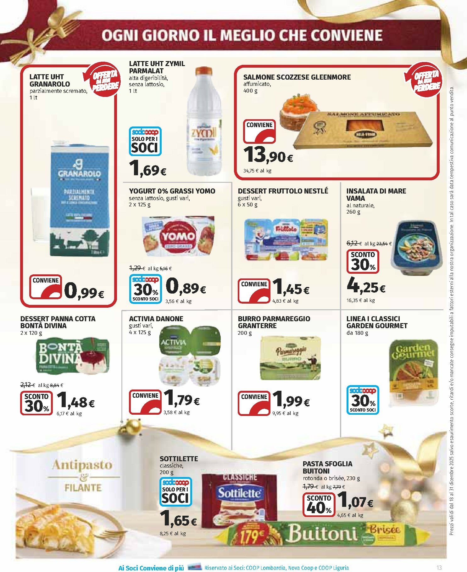 coop - Volantino Coop valido dal 18/12 al 31/12 - page: 13