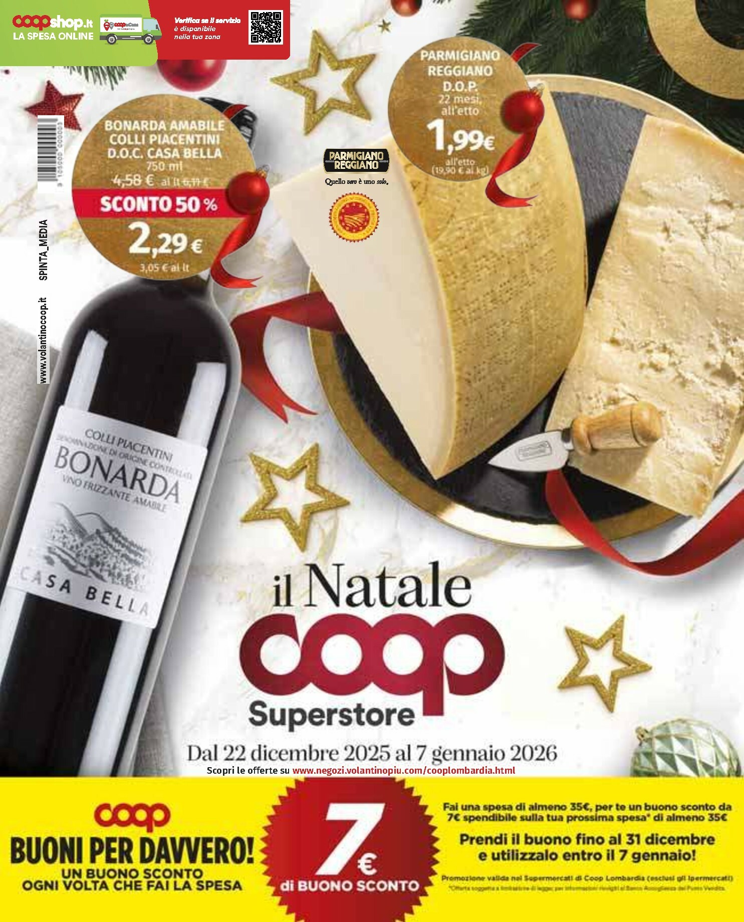 coop - Volantino Coop valido dal 22/12 al 07/01 - page: 1