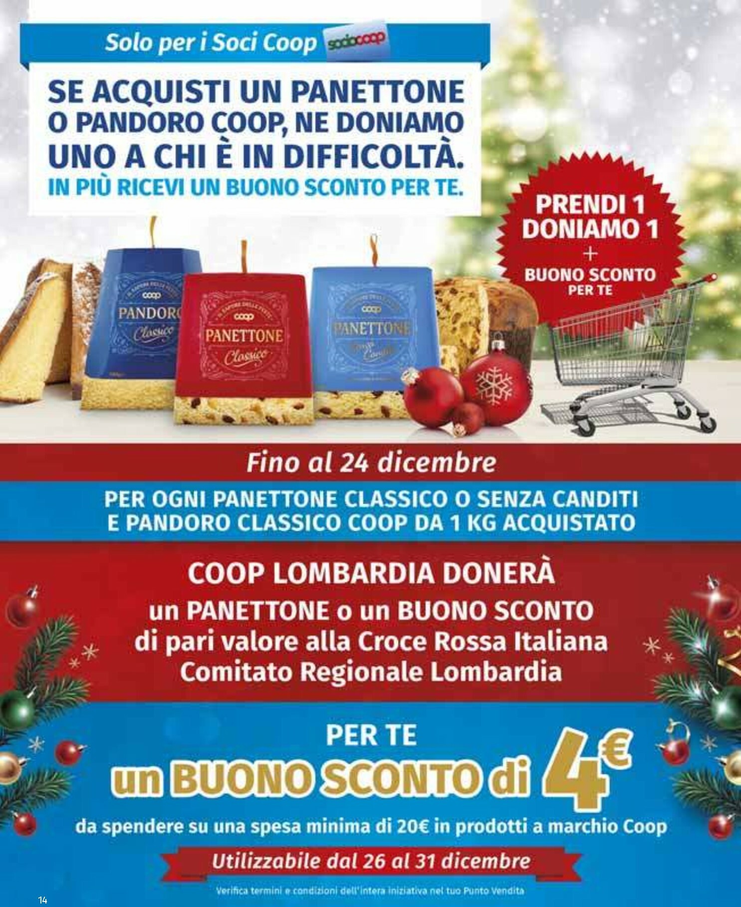 coop - Volantino Coop valido dal 22/12 al 07/01 - page: 14