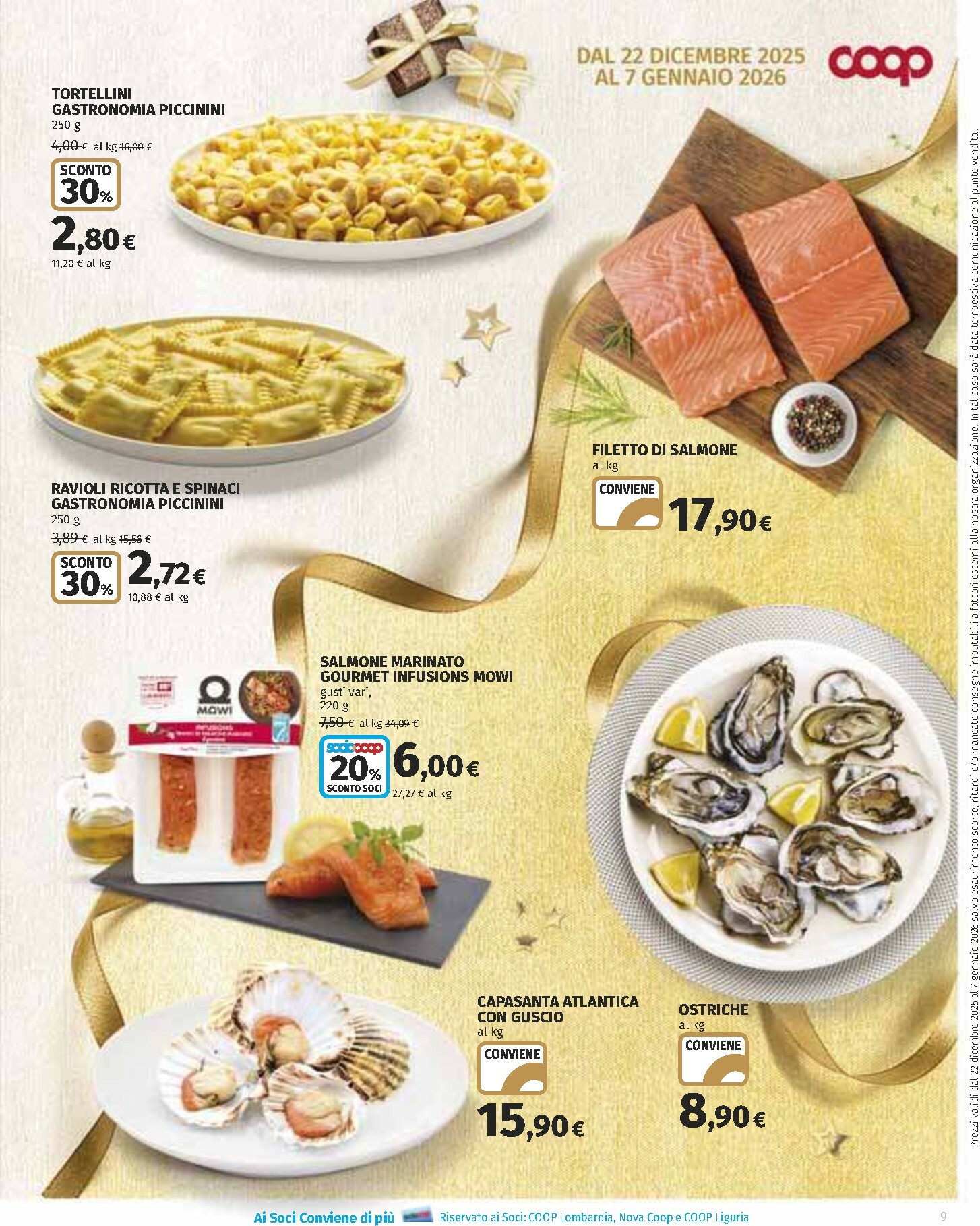 coop - Volantino Coop valido dal 22/12 al 07/01 - page: 9