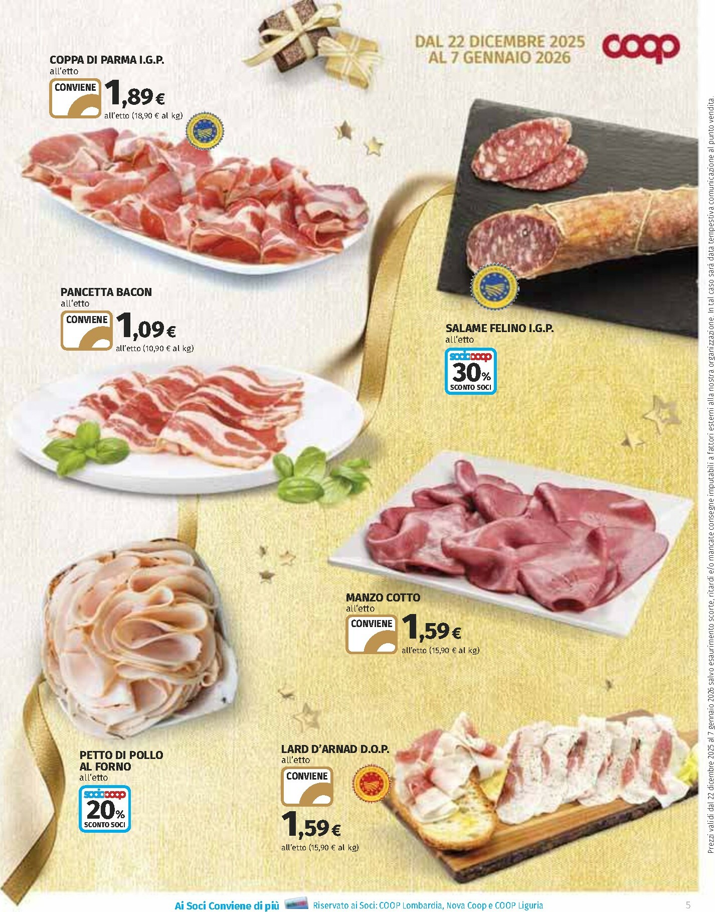 coop - Volantino Coop valido dal 22/12 al 07/01 - page: 5