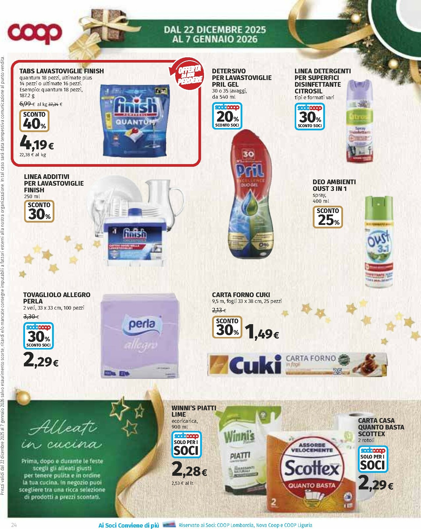 coop - Volantino Coop valido dal 22/12 al 07/01 - page: 24