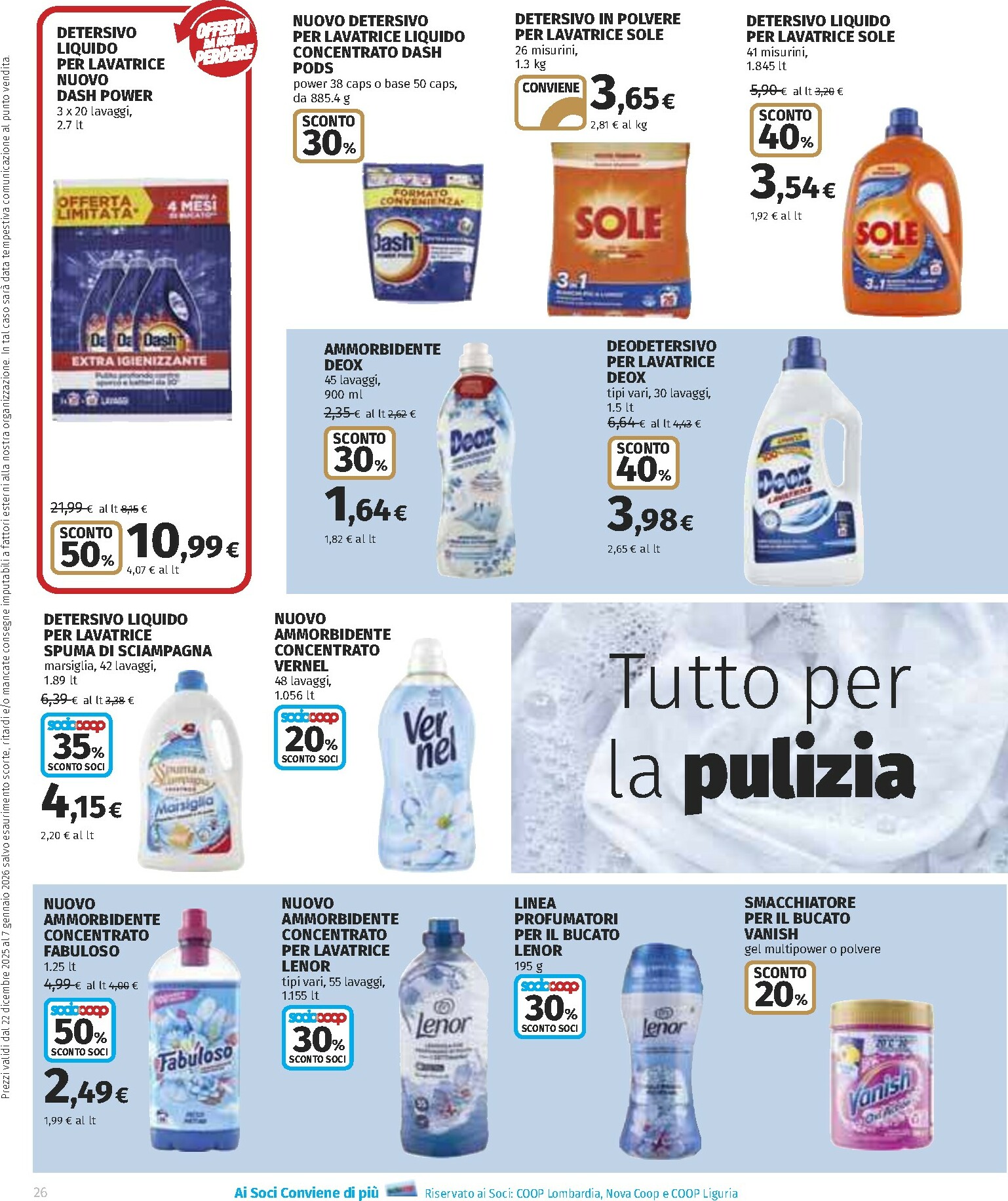 coop - Volantino Coop valido dal 22/12 al 07/01 - page: 26
