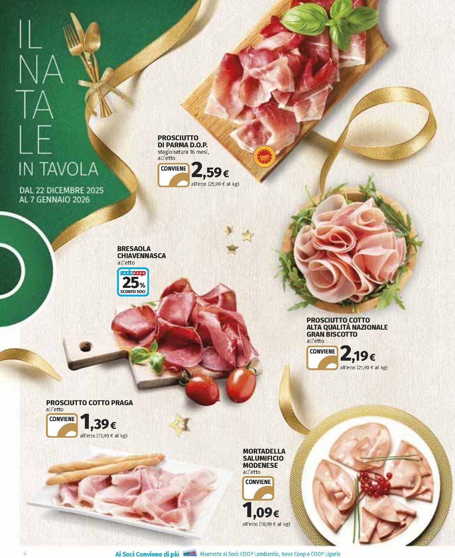 coop - Volantino Coop valido dal 22/12 al 07/01 - page: 4