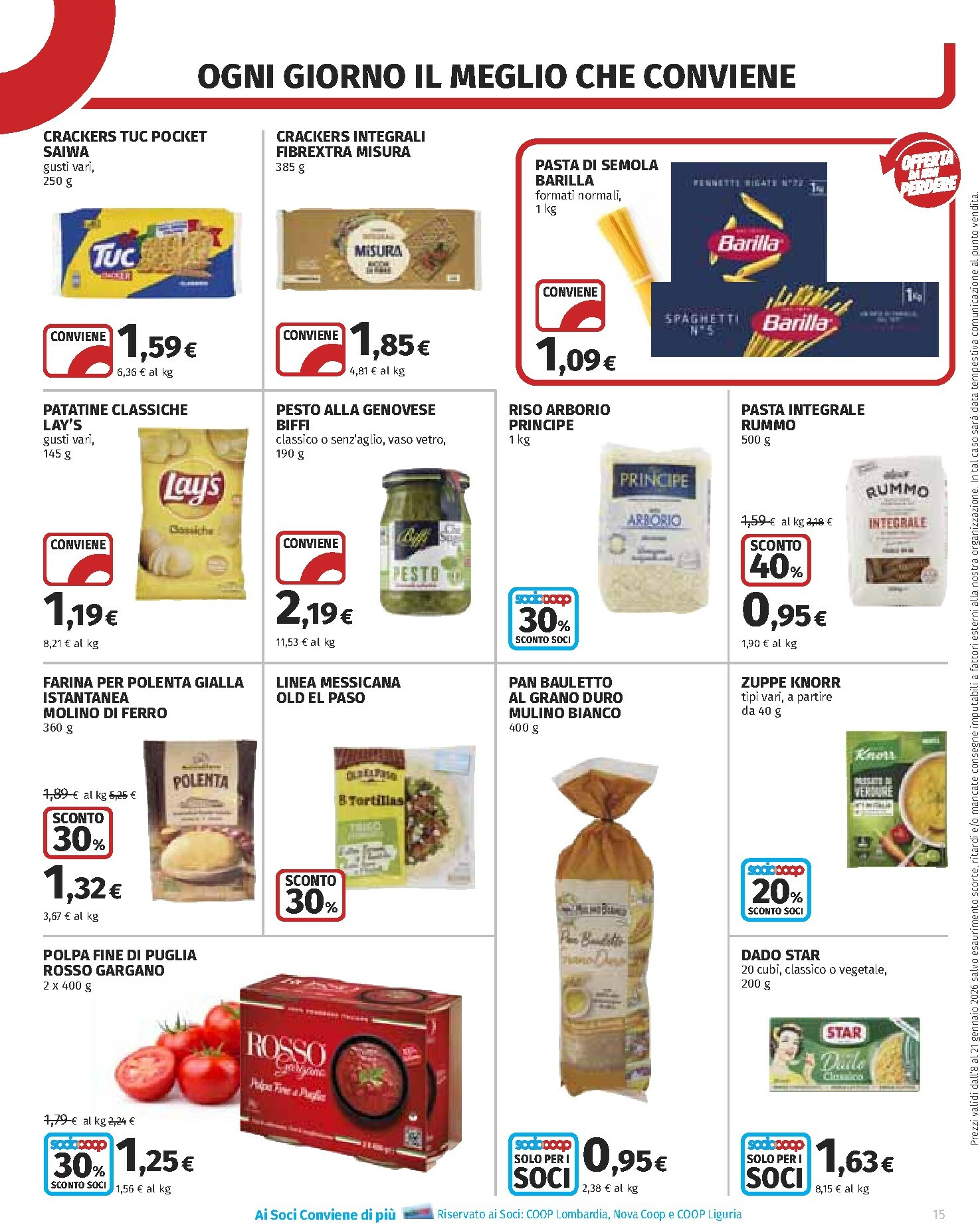 coop - Volantino Coop valido dal 08/01 al 21/01 - page: 15