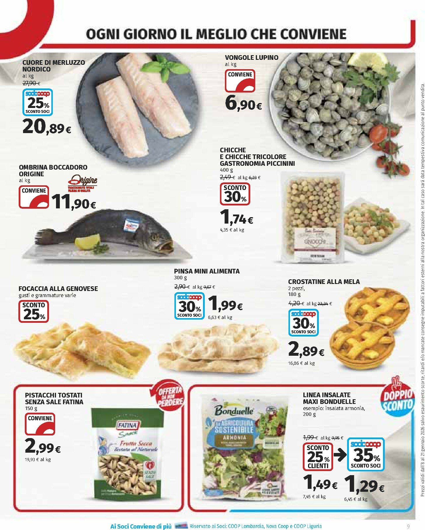 coop - Volantino Coop valido dal 08/01 al 21/01 - page: 9