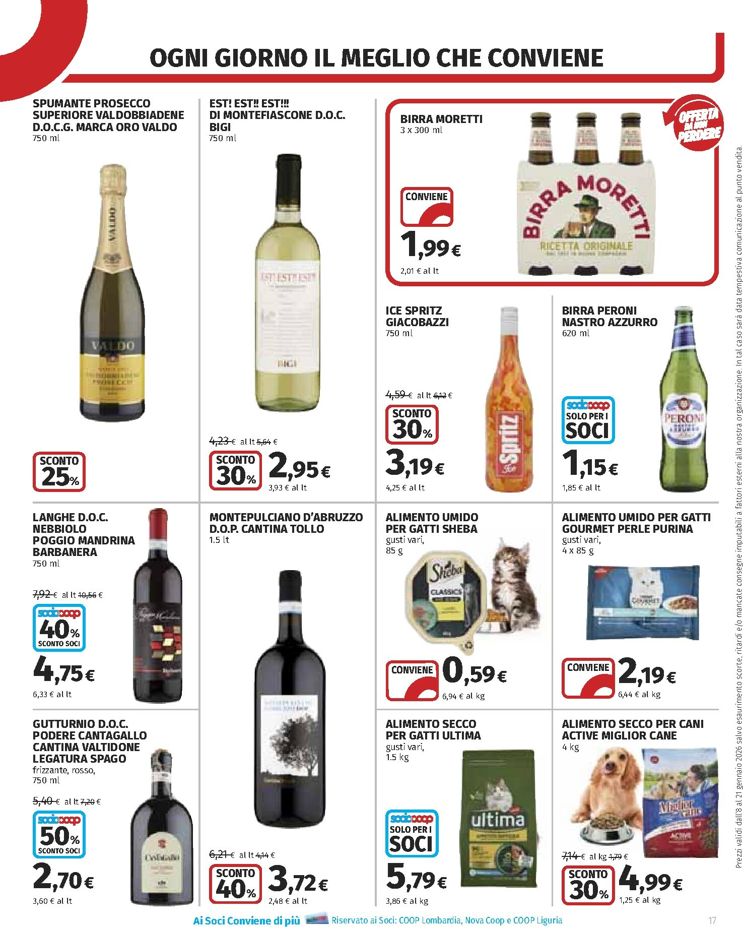 coop - Volantino Coop valido dal 08/01 al 21/01 - page: 17