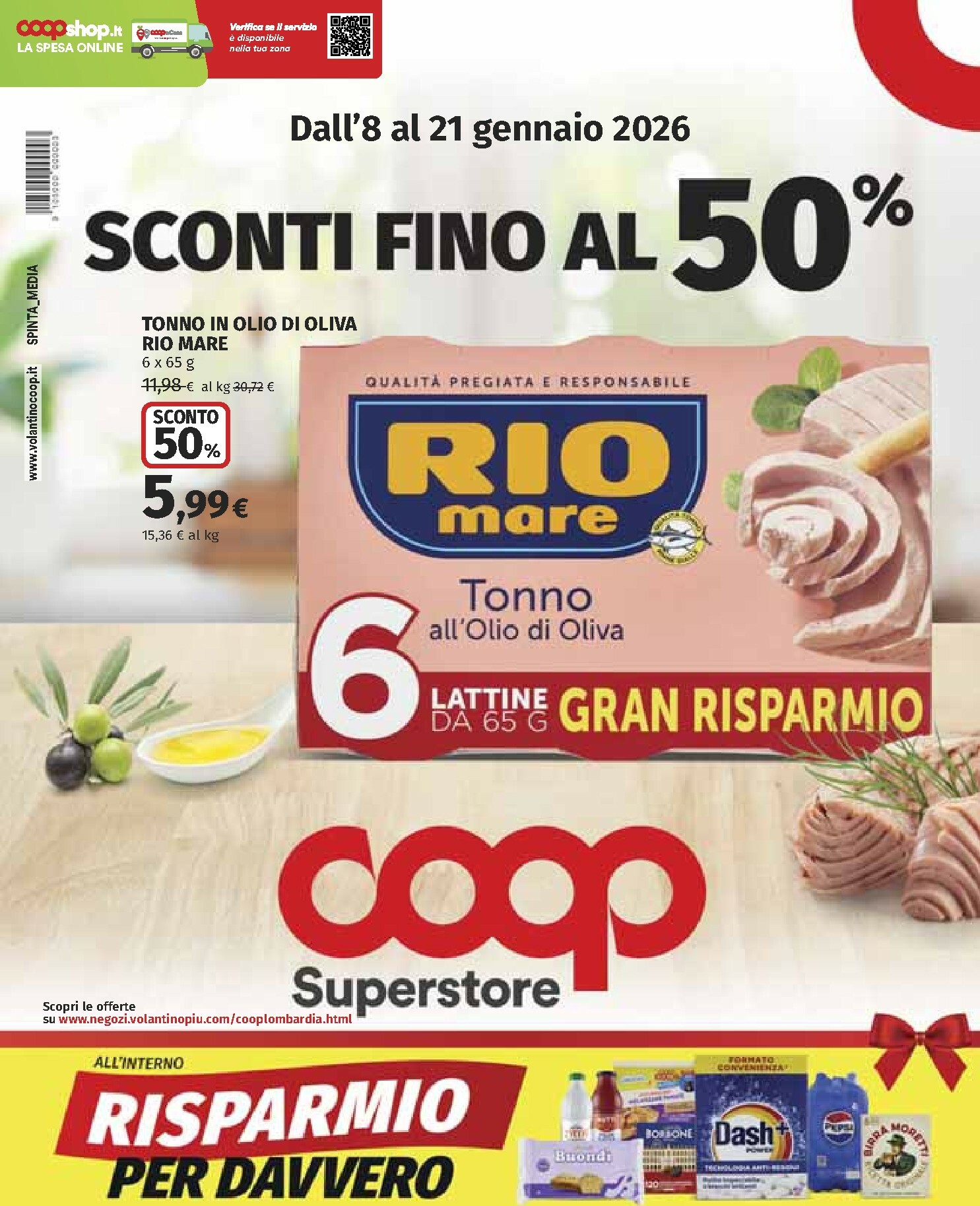 coop - Volantino Coop valido dal 08/01 al 21/01
