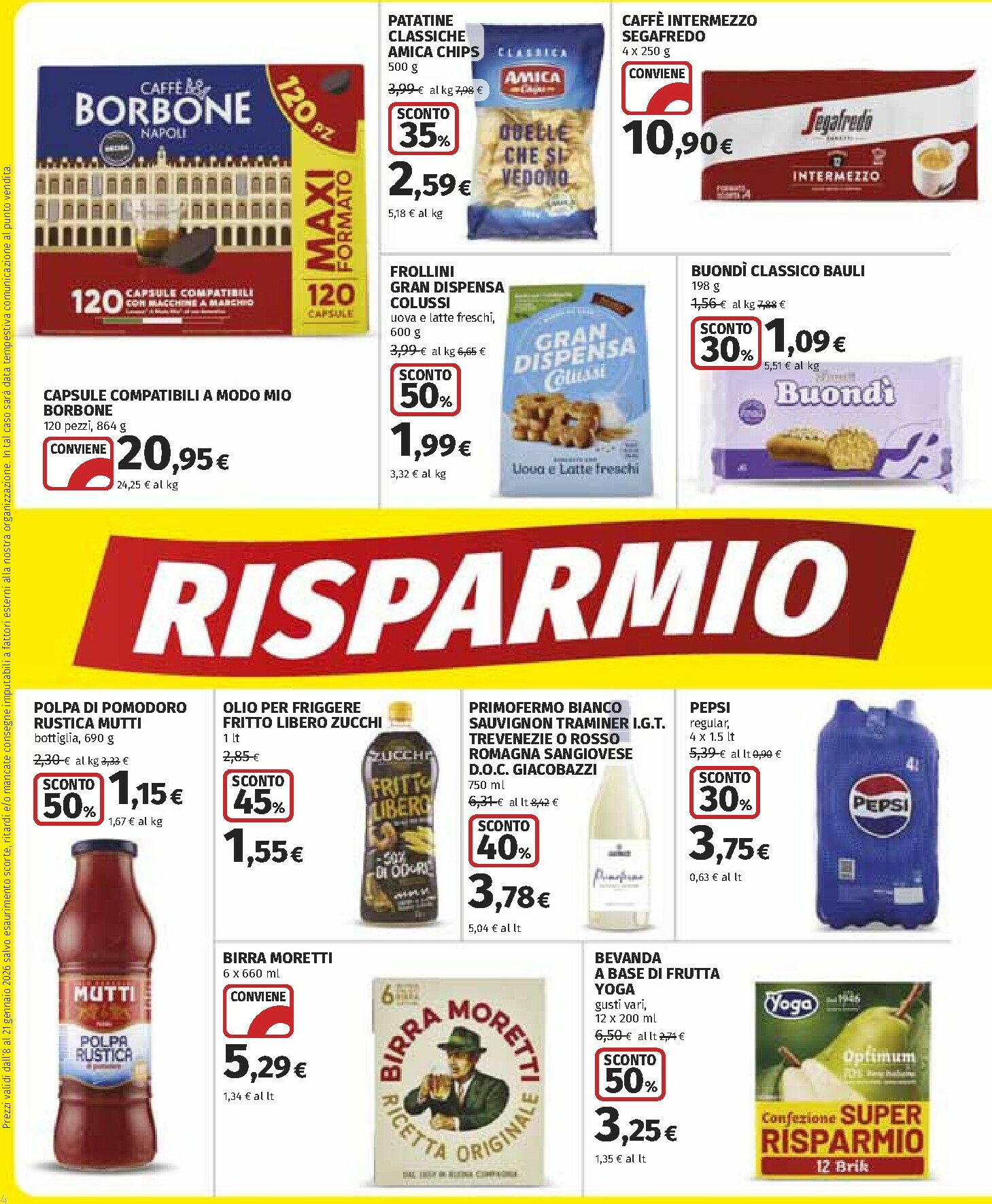 coop - Volantino Coop valido dal 08/01 al 21/01 - page: 4