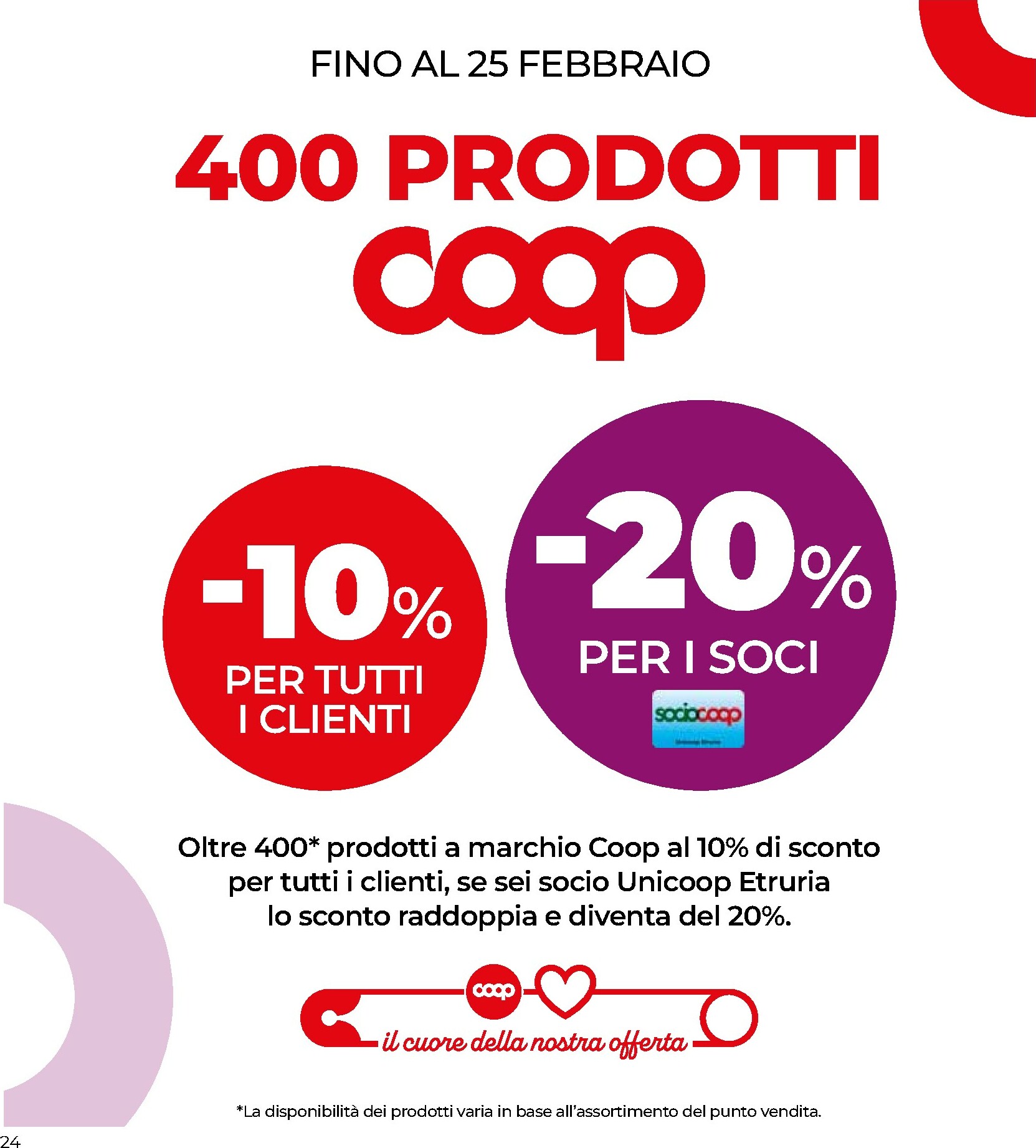 coop - Volantino Coop valido dal 15/01 al 28/01 - page: 24