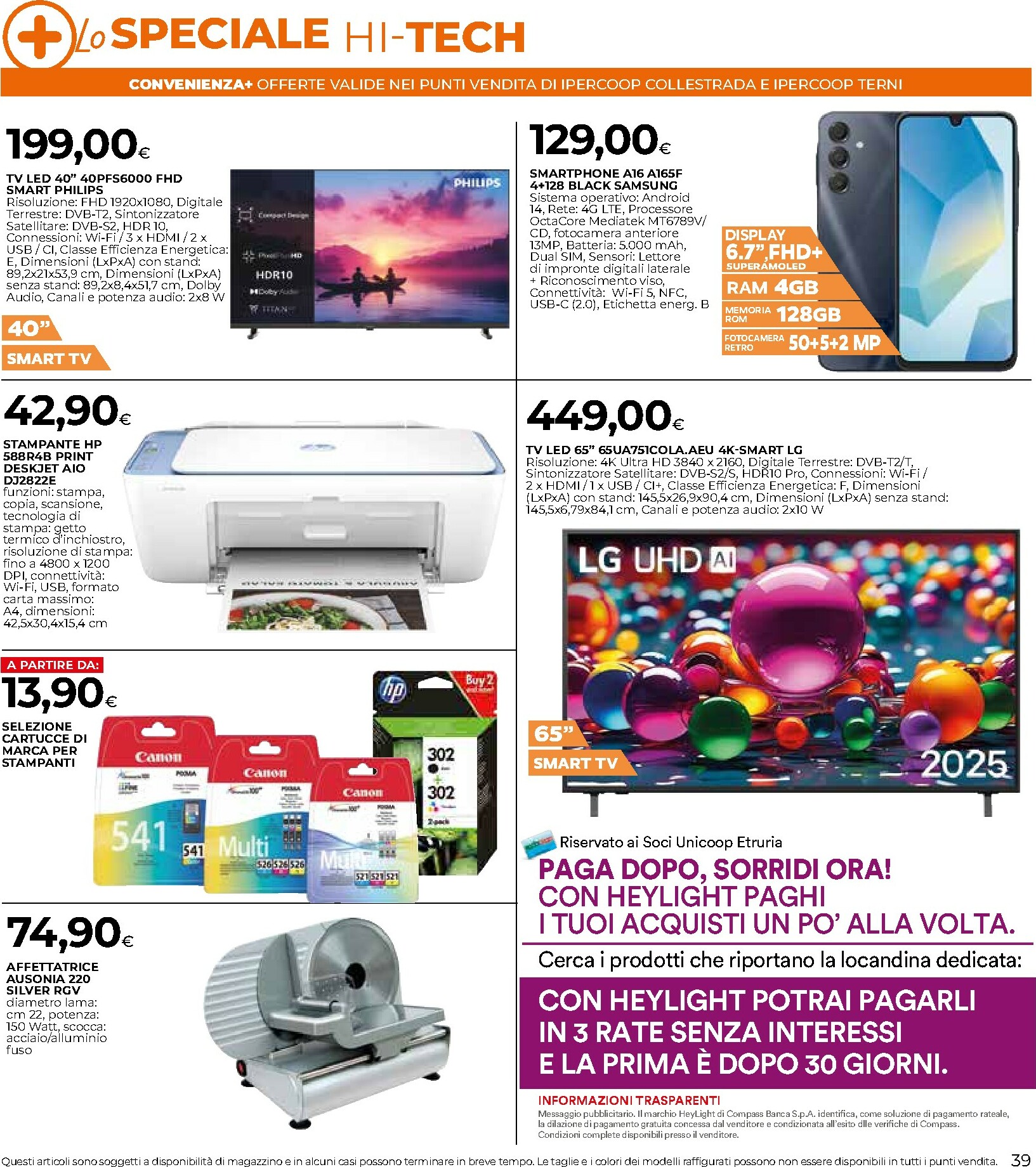 coop - Volantino Coop valido dal 15/01 al 28/01 - page: 39