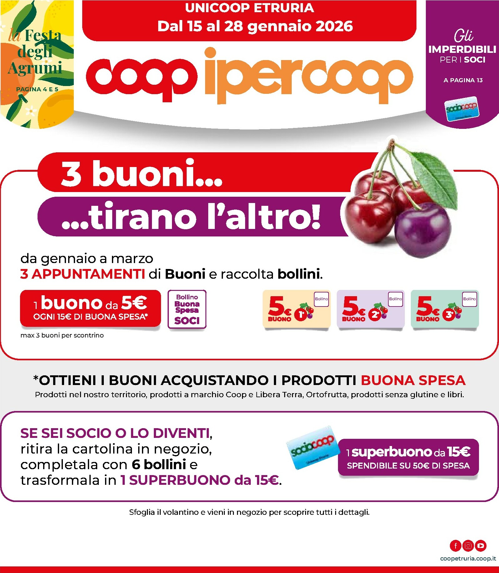coop - Volantino Coop valido dal 15/01 al 28/01