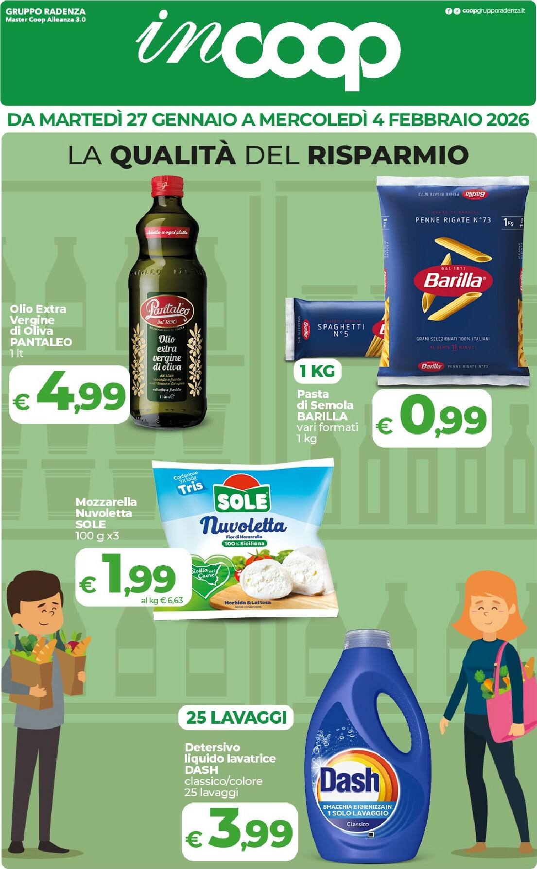 coop - Volantino inCoop valido dal 27/01 al 04/02