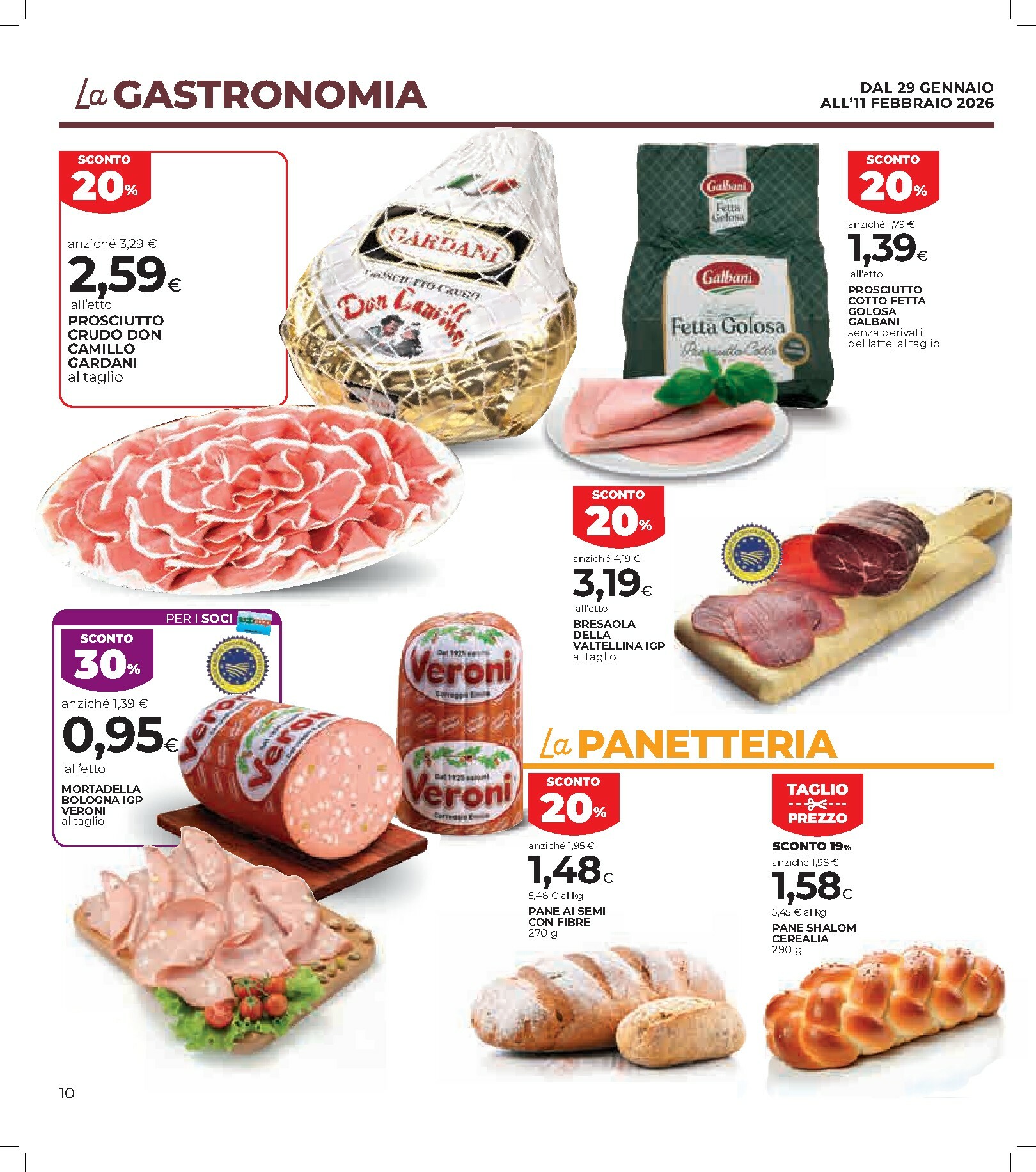 coop - Volantino Coop valido dal 29/01 al 11/02 - page: 10