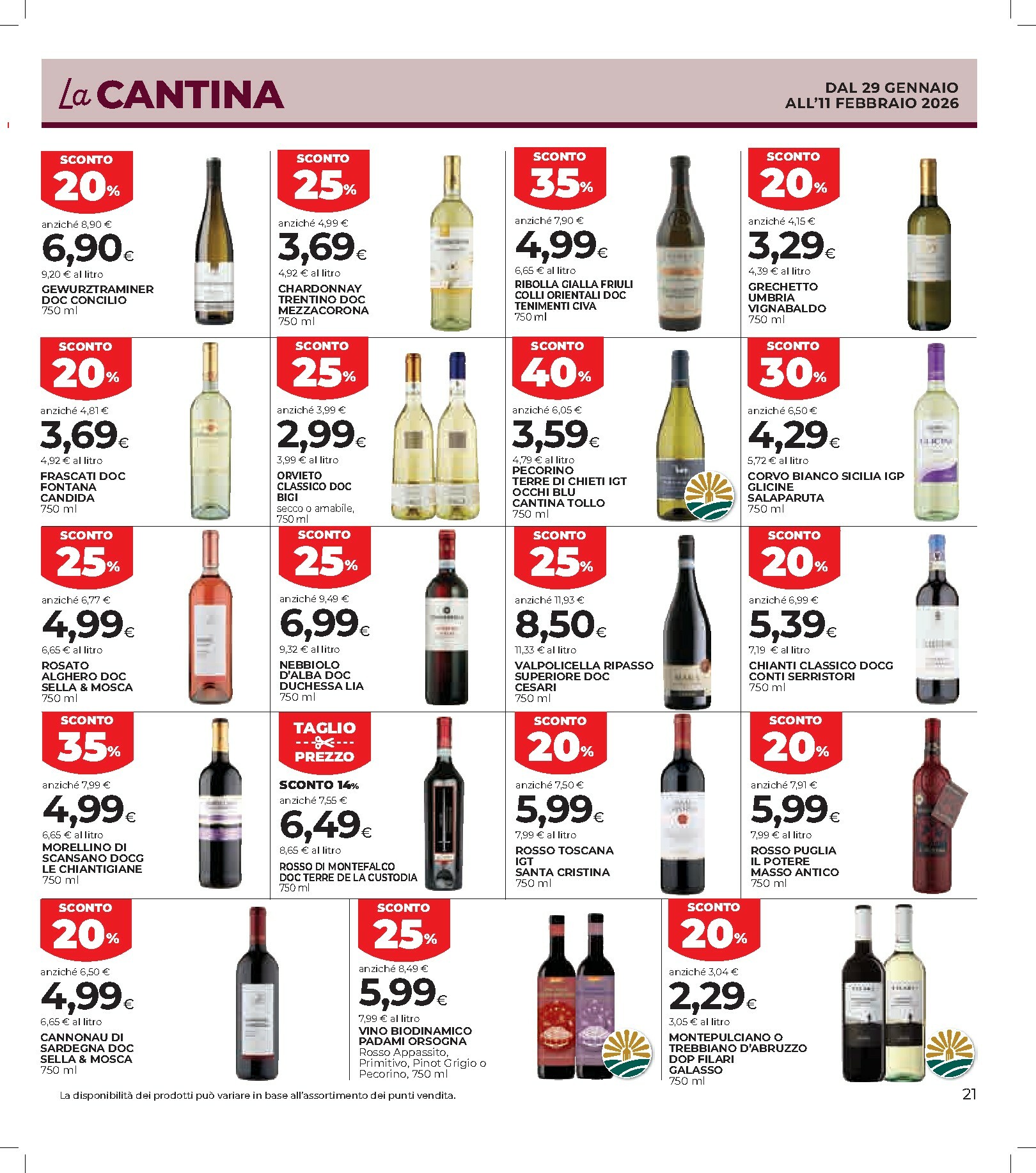 coop - Volantino Coop valido dal 29/01 al 11/02 - page: 21