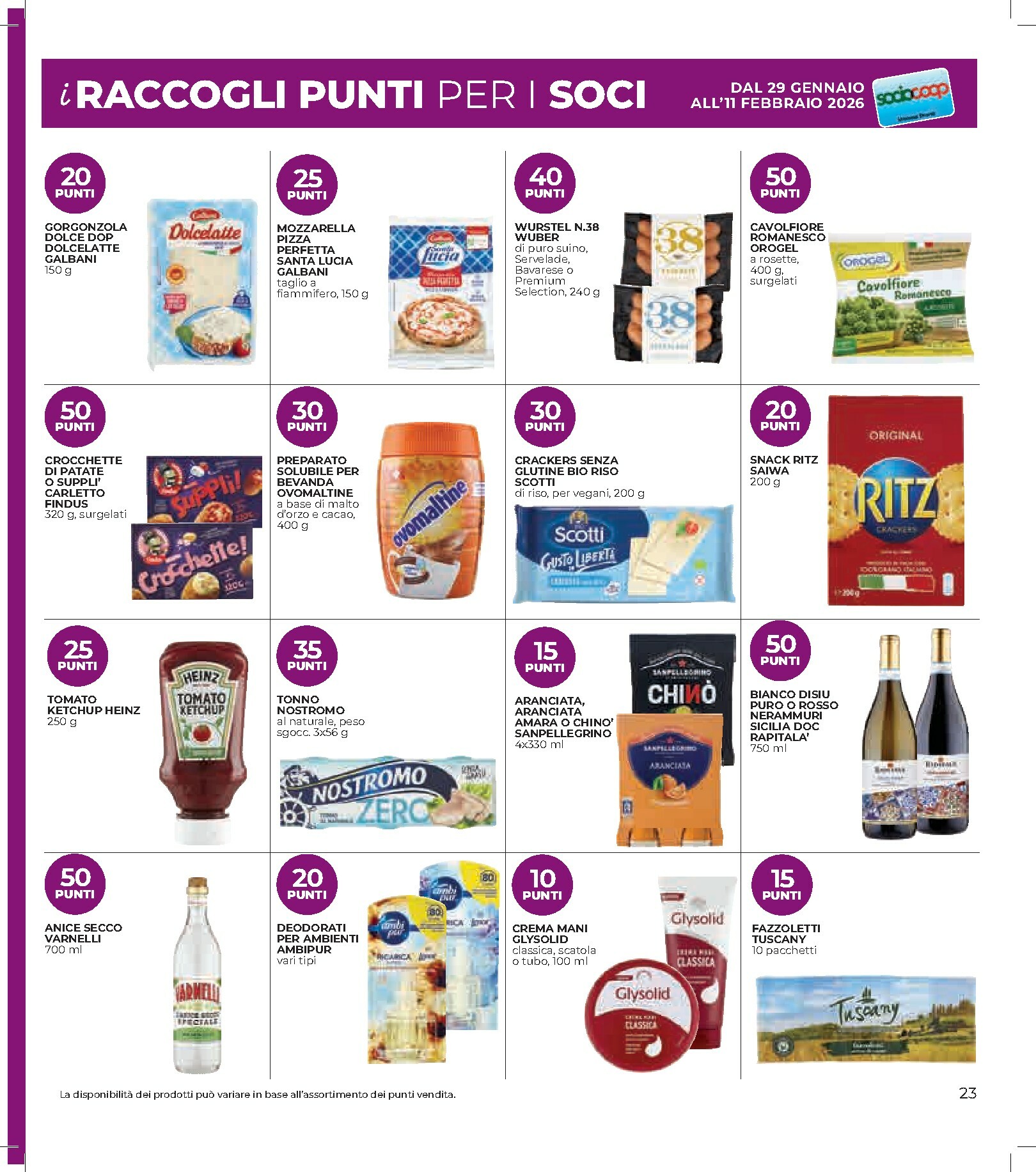 coop - Volantino Coop valido dal 29/01 al 11/02 - page: 23