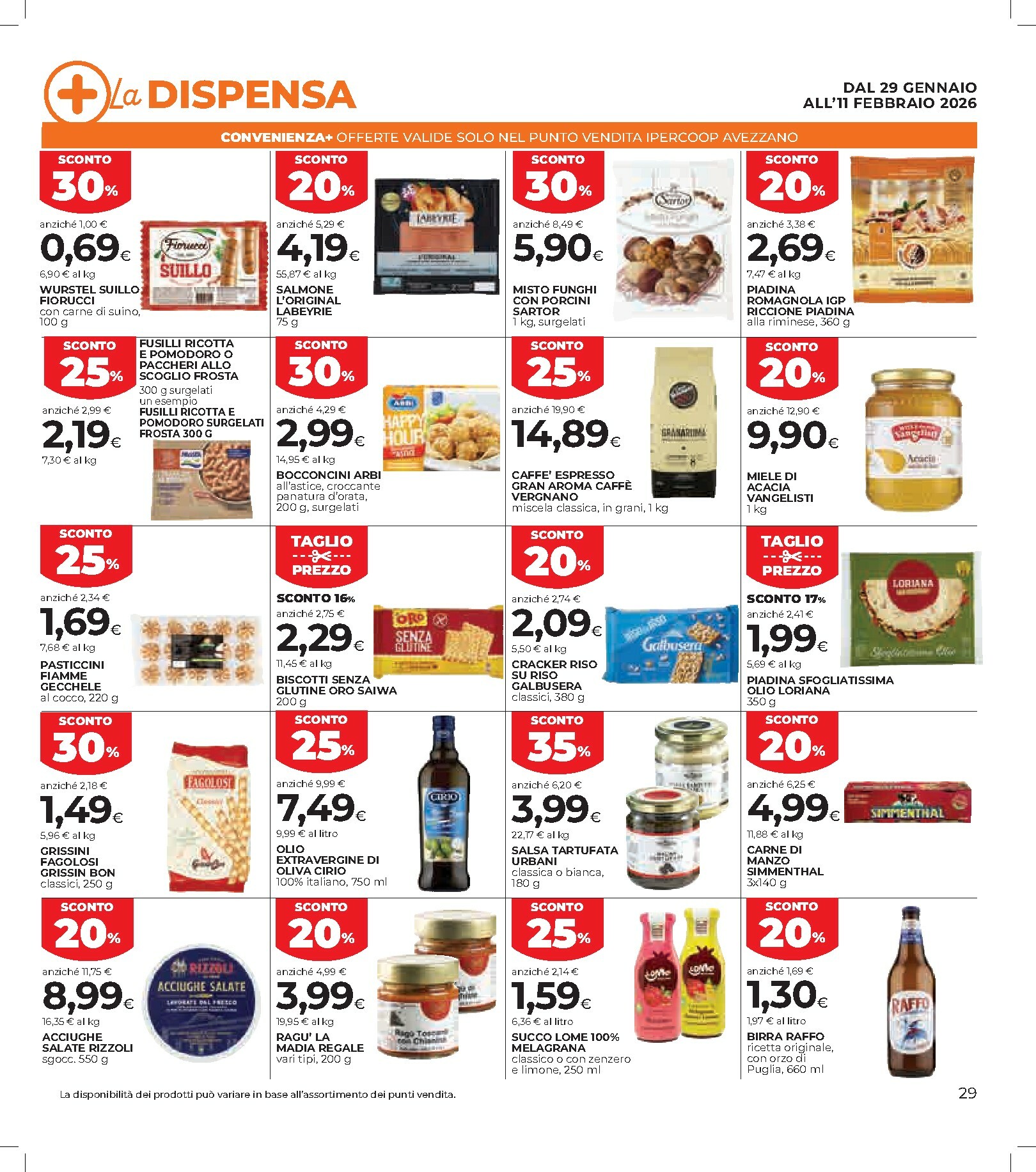 coop - Volantino Coop valido dal 29/01 al 11/02 - page: 29