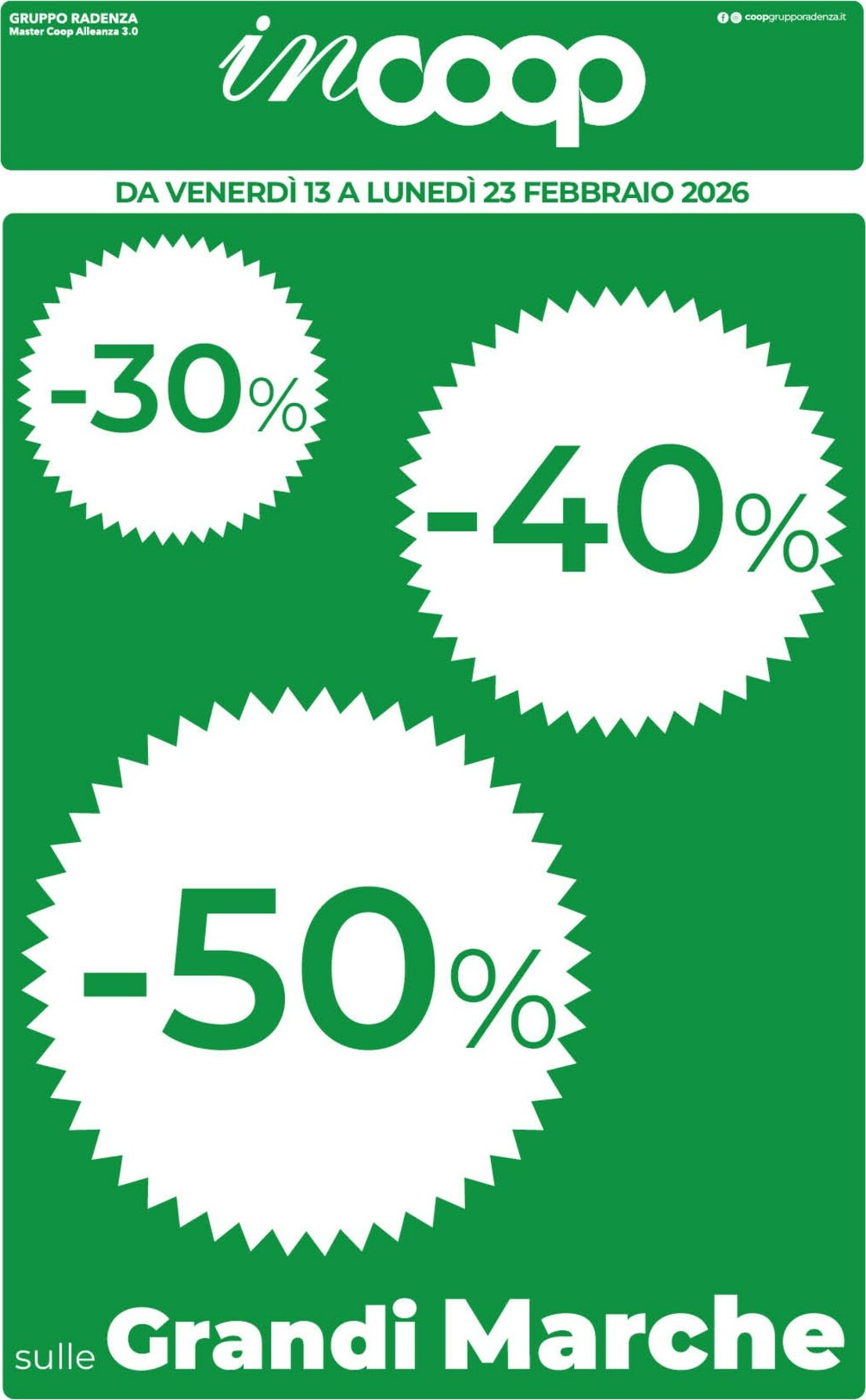 coop - Volantino inCoop valido dal 13/02/2026 al 23/02/2026