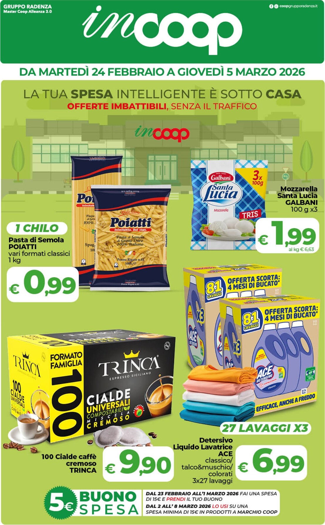 coop - Volantino inCoop valido dal 24/02/2026 al 05/03/2026