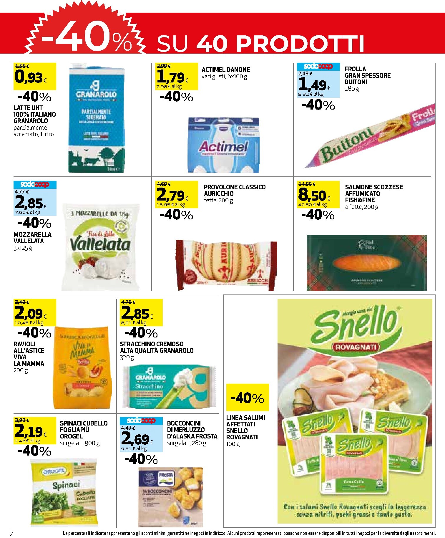 coop - Volantino Coop - -40% valido dal 12/03/2026 al 25/03/2026 - page: 4