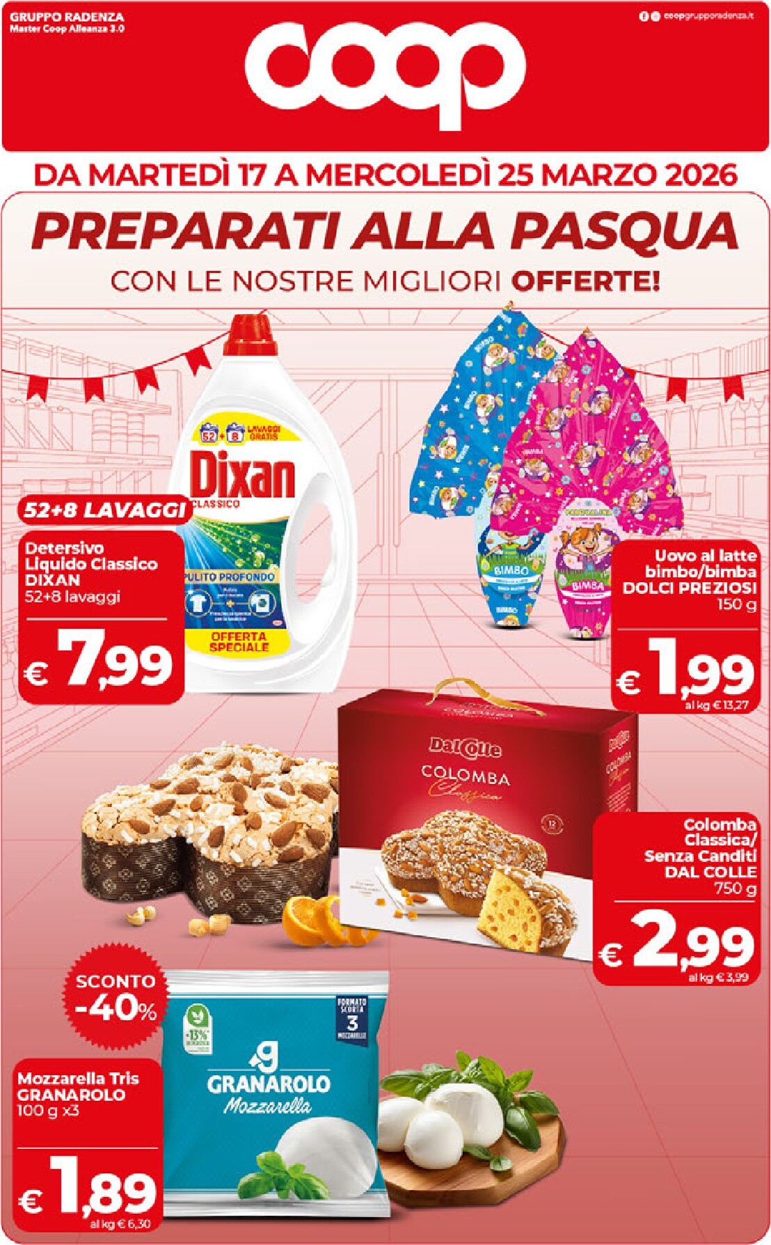 coop - Volantino Coop valido dal 17/03/2026 al 25/03/2026