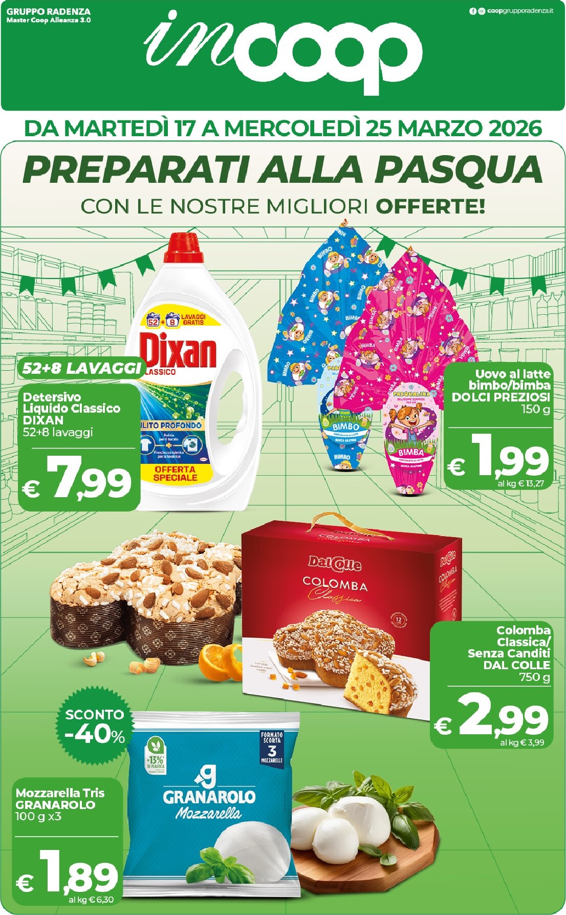 coop - Volantino inCoop valido dal 17/03/2026 al 25/03/2026 - page: 1
