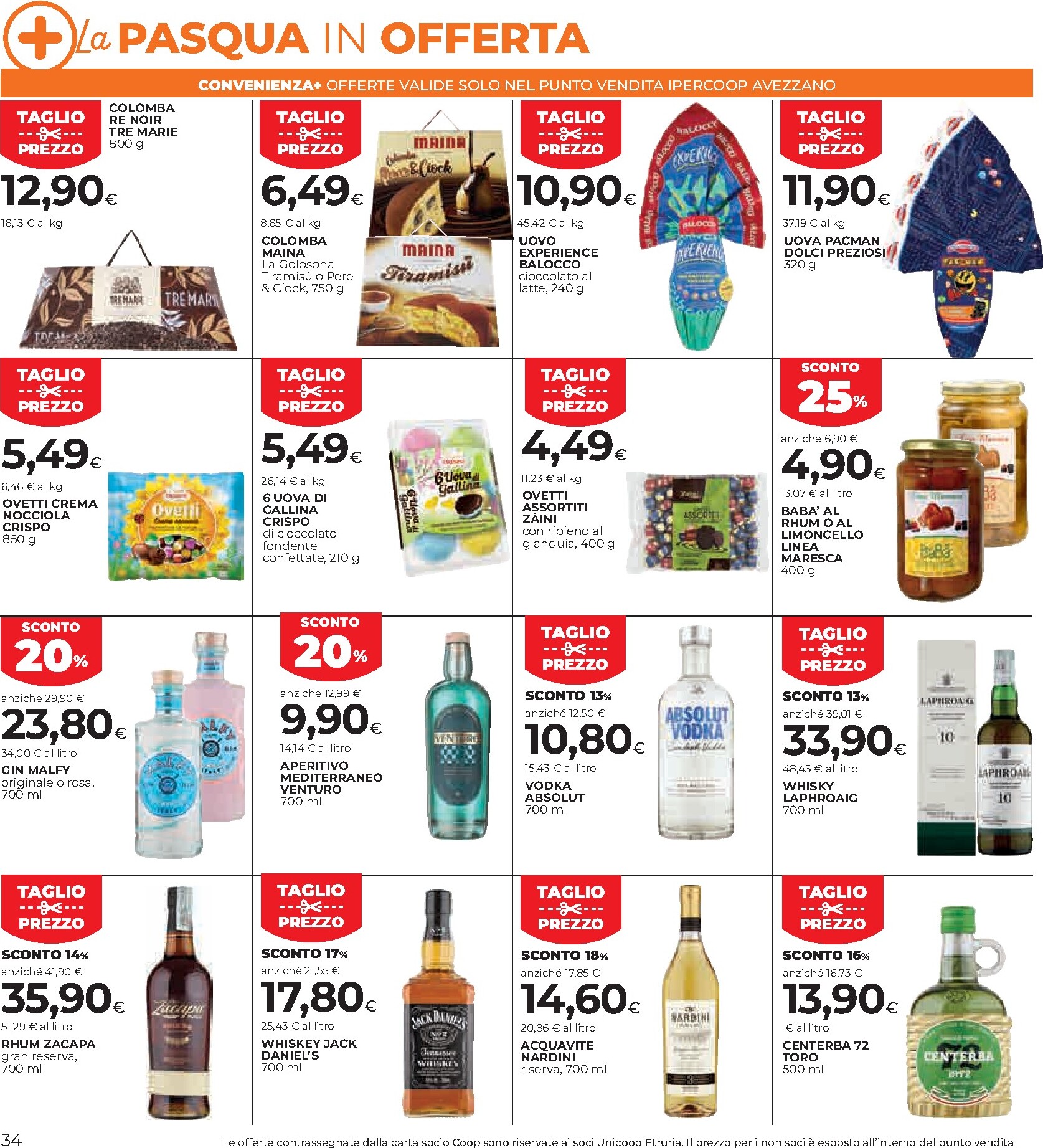 coop - Volantino Coop valido dal 26/03/2026 al 07/04/2026 - page: 34