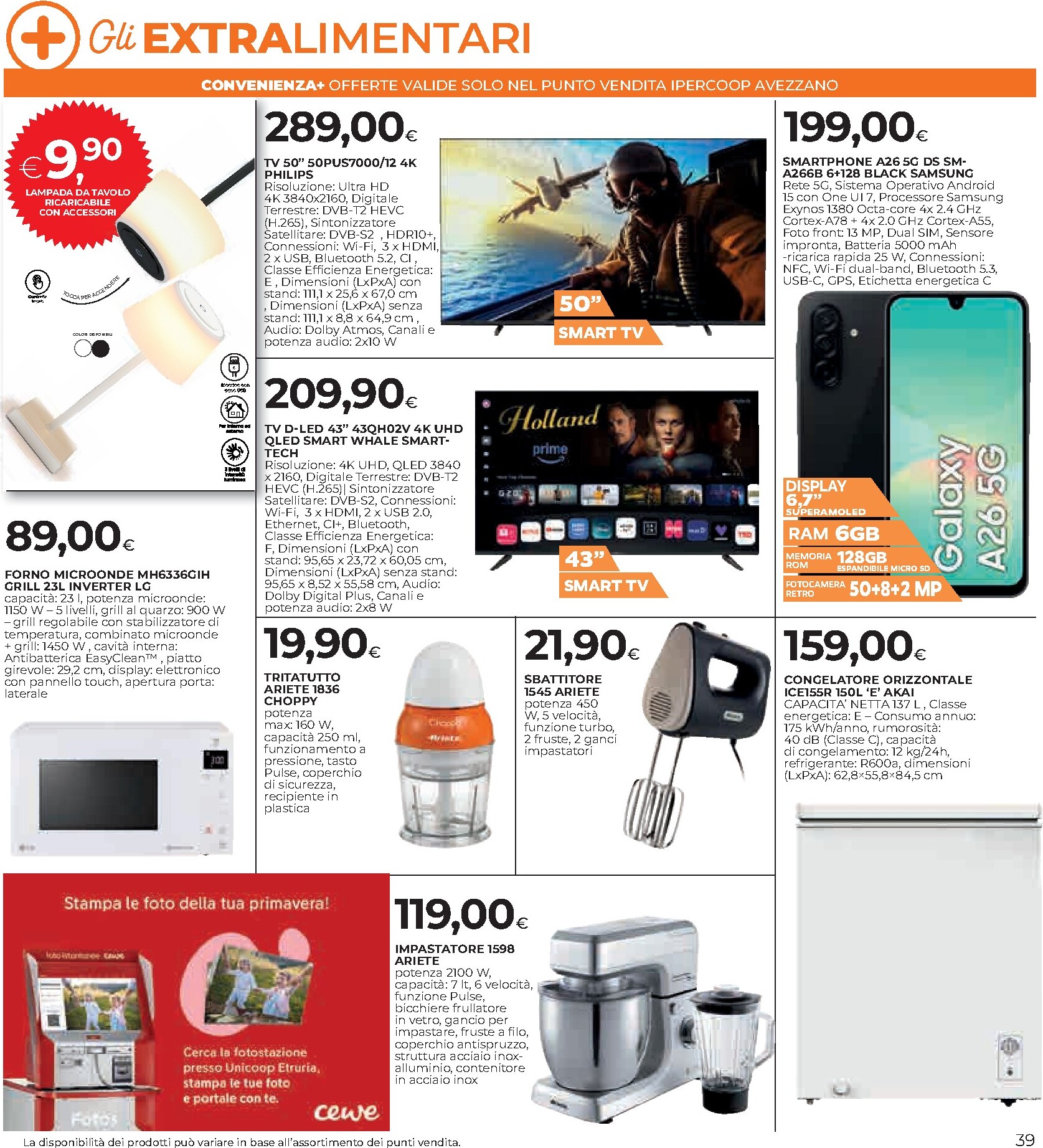 coop - Volantino Coop valido dal 26/03/2026 al 07/04/2026 - page: 39