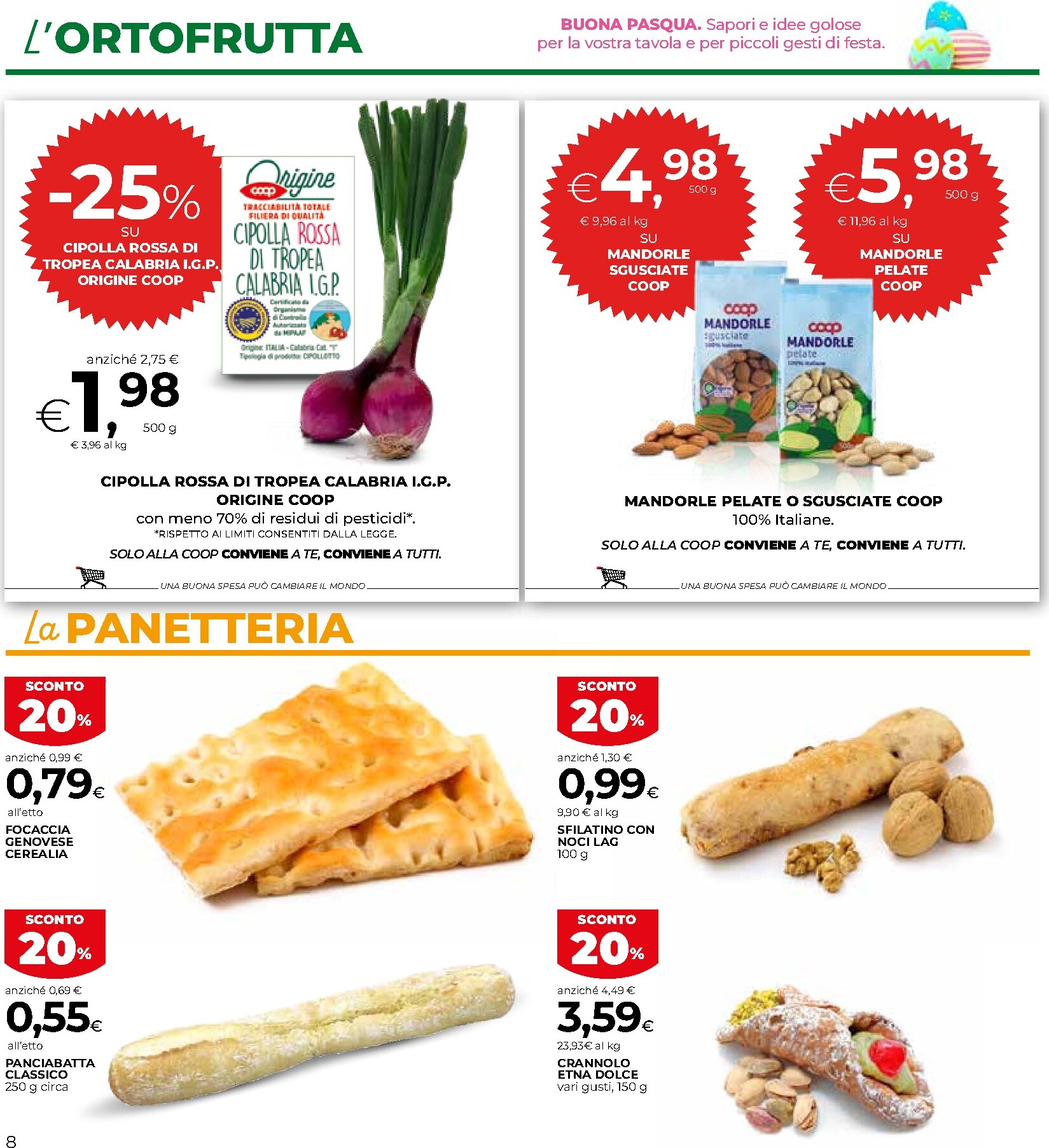 coop - Volantino Coop valido dal 26/03/2026 al 07/04/2026 - page: 8