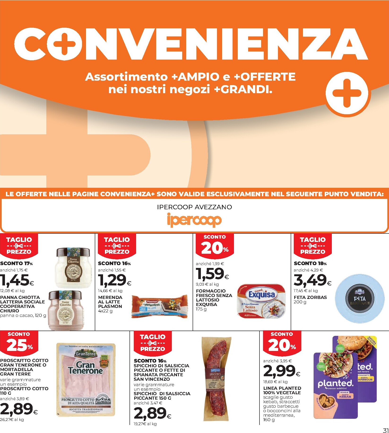 coop - Volantino Coop valido dal 26/03/2026 al 07/04/2026 - page: 31