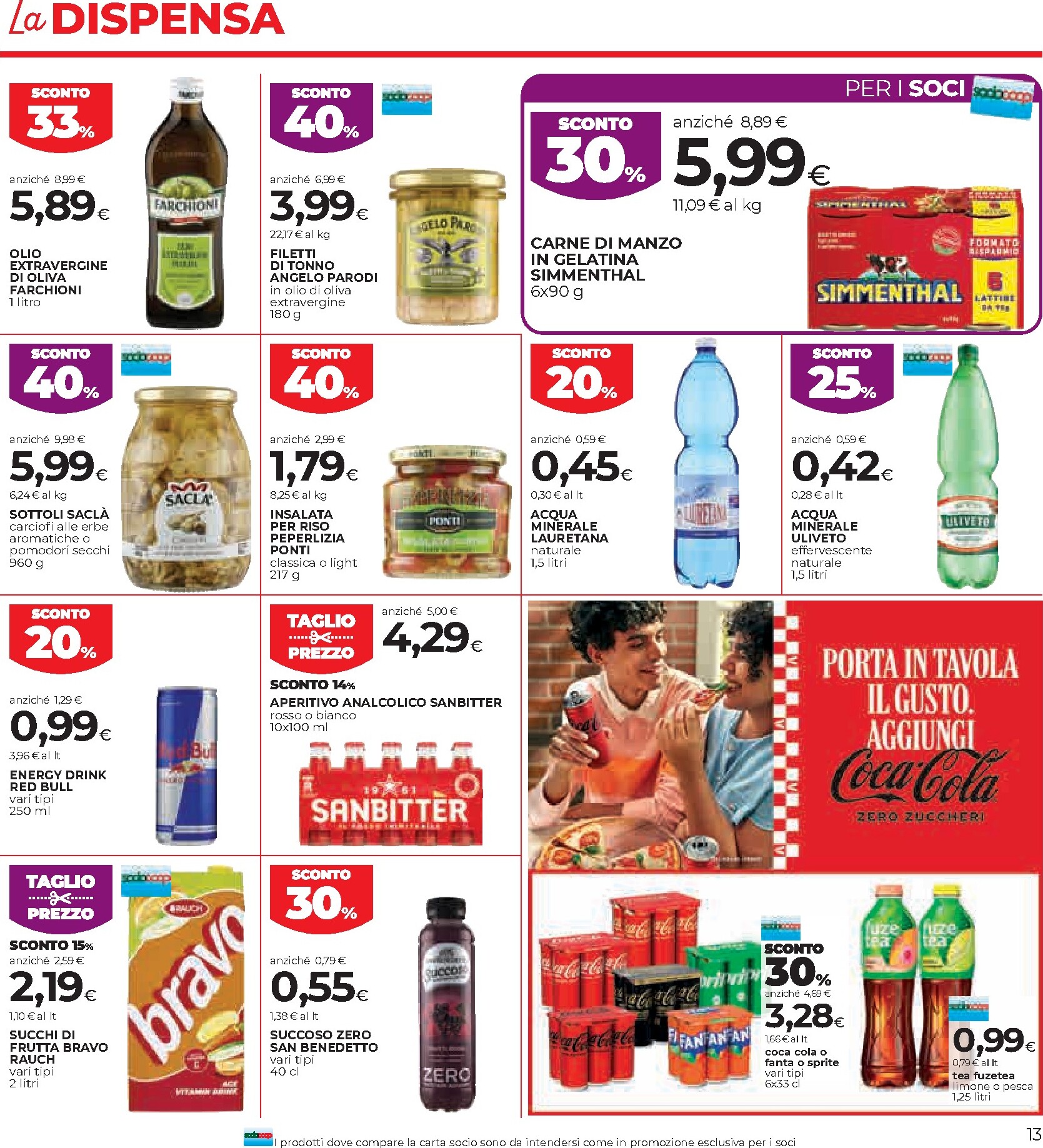 coop - Volantino attuale di Coop valido dal mercoledì 08/04/2026 al mercoledì 22/04/2026 - page: 13