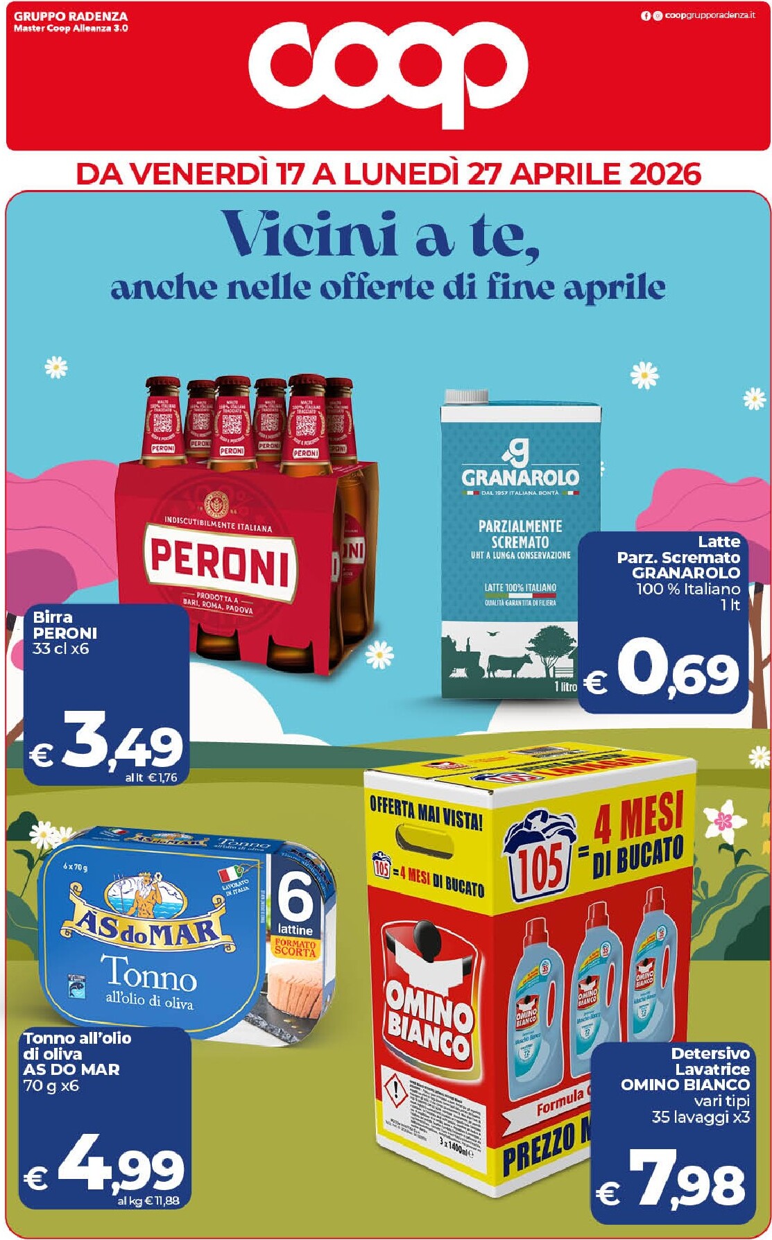 coop - Volantino attuale di Coop - Sicilia valido dal venerdì 17/04/2026 al lunedì 27/04/2026 - page: 1