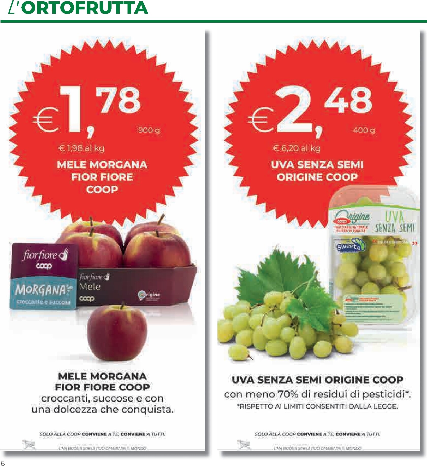 coop - Volantino attuale di Coop valido dal giovedì 23/04/2026 al mercoledì 06/05/2026 - page: 6