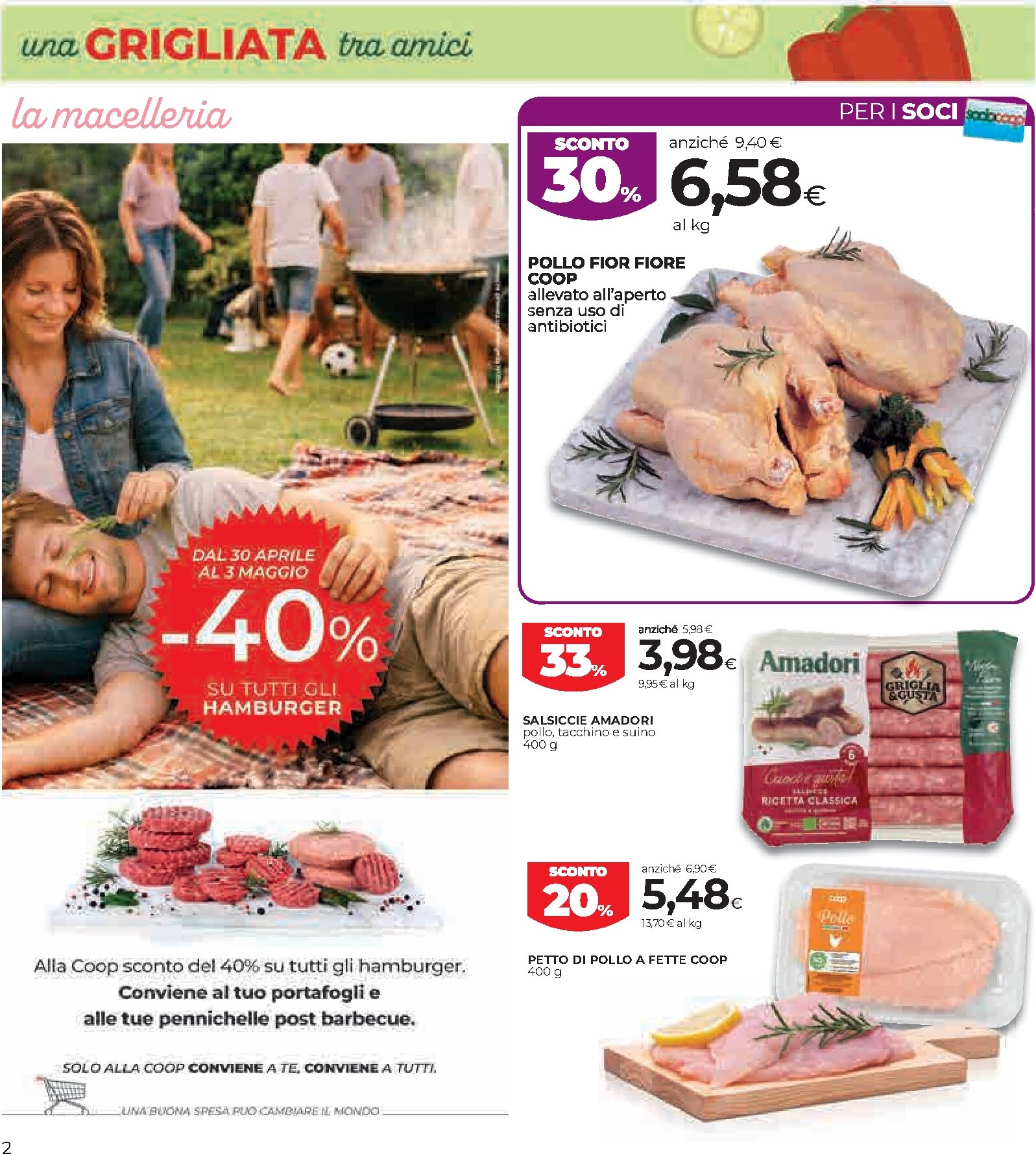 coop - Volantino attuale di Coop valido dal giovedì 23/04/2026 al mercoledì 06/05/2026 - page: 2