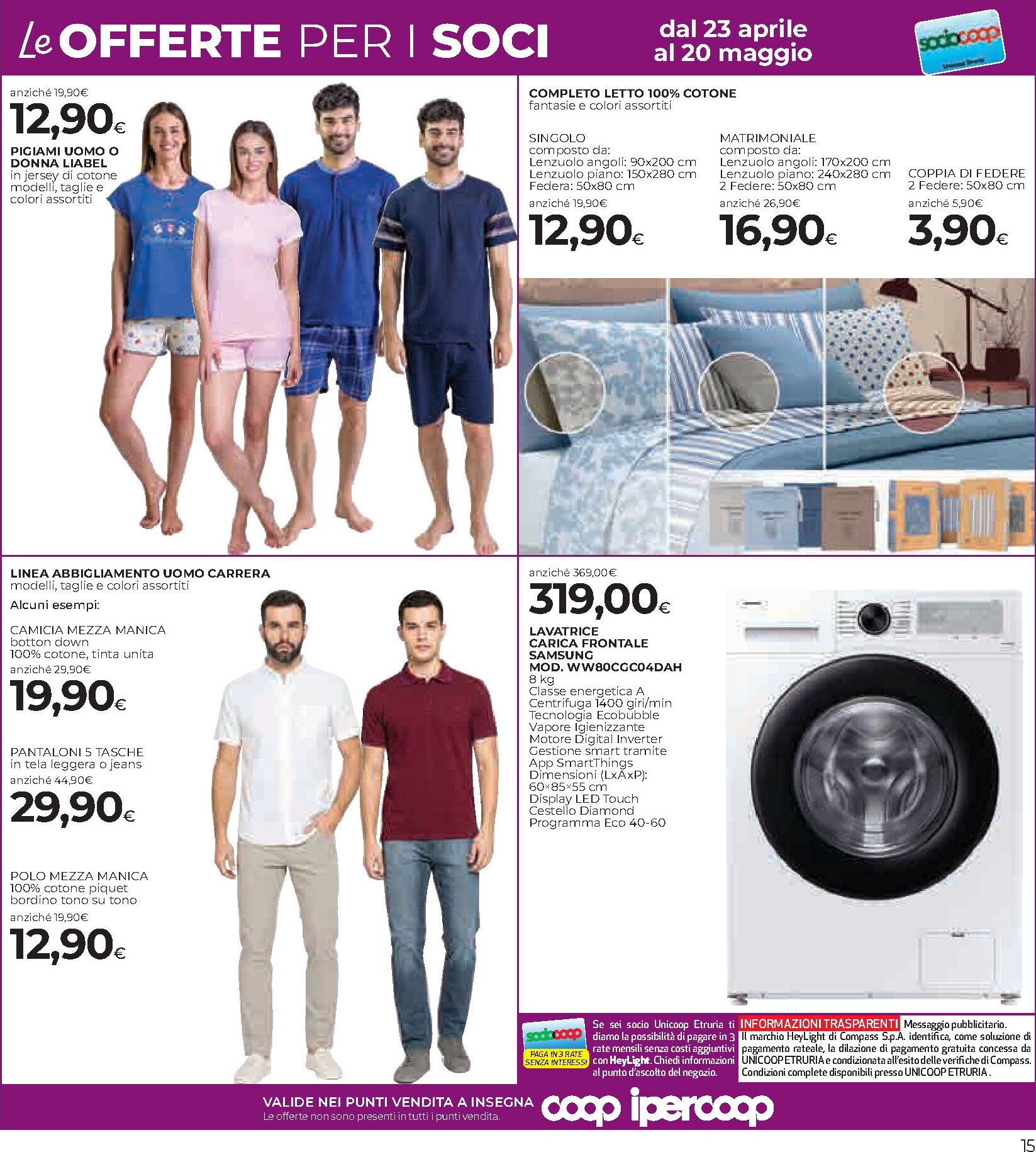 coop - Volantino attuale di Coop valido dal giovedì 23/04/2026 al mercoledì 06/05/2026 - page: 15