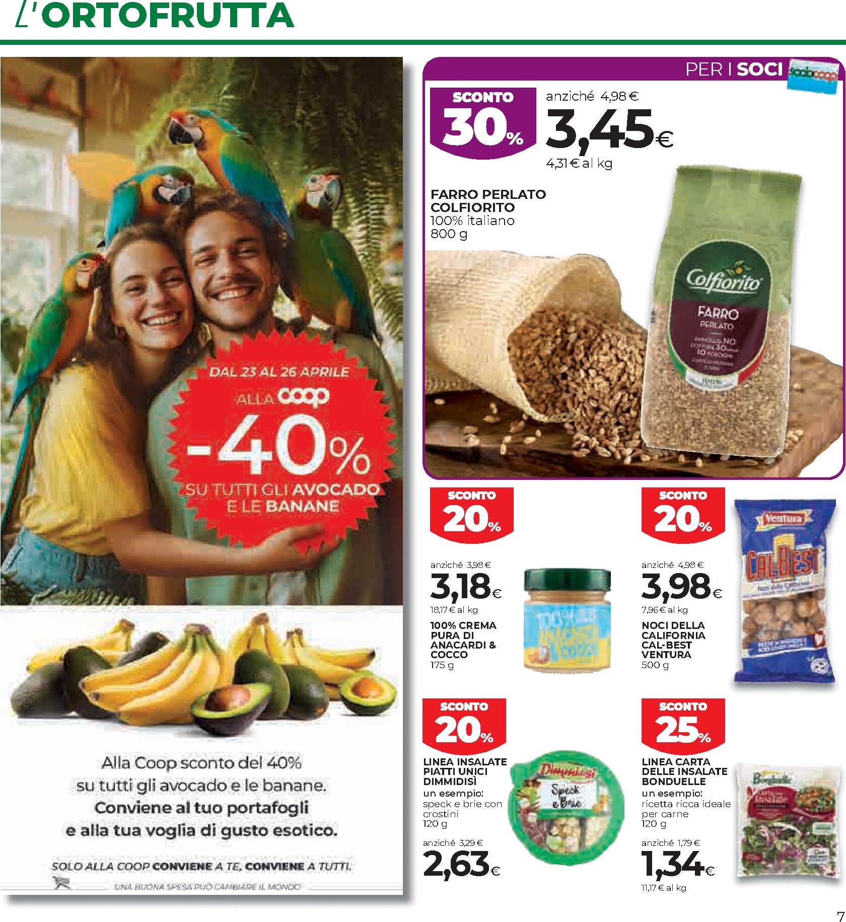 coop - Volantino attuale di Coop valido dal giovedì 23/04/2026 al mercoledì 06/05/2026 - page: 7