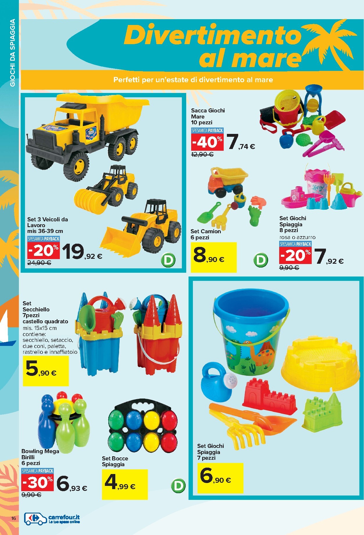carrefour - Volantino Carrefour - Catalogo Mare per la prossima settimana dal lunedì 01/06/2026 al martedì 30/06/2026 - page: 16